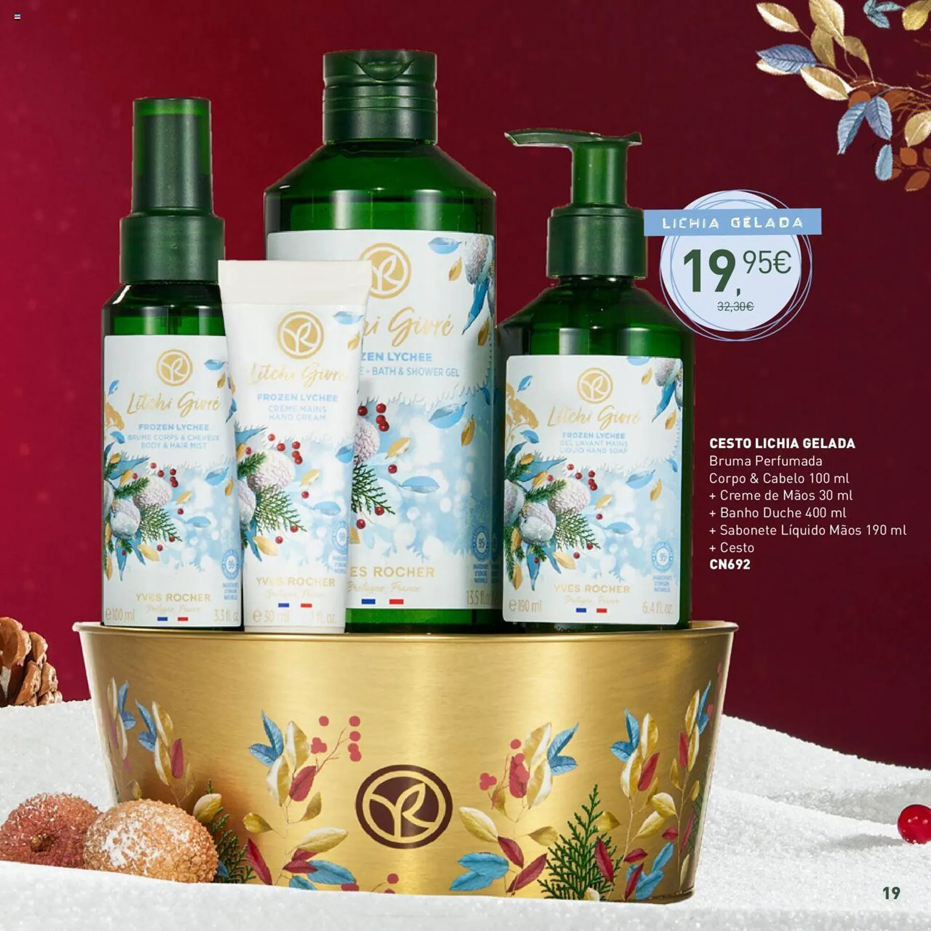 Folheto Folheto Yves Rocher de 18 de outubro até 27 de dezembro 2023 - Pagina 19