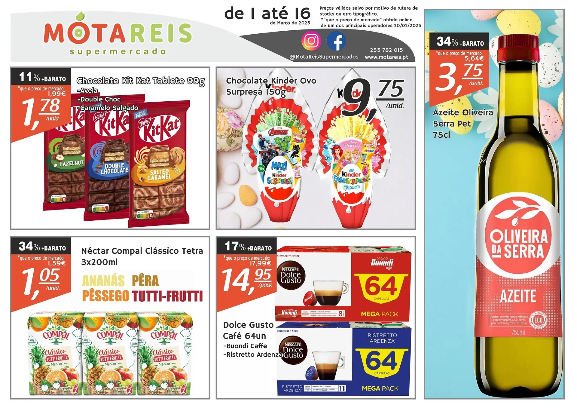 Folheto Folheto Mota Reis de 3 de março até 16 de março 2025 - Pagina 1