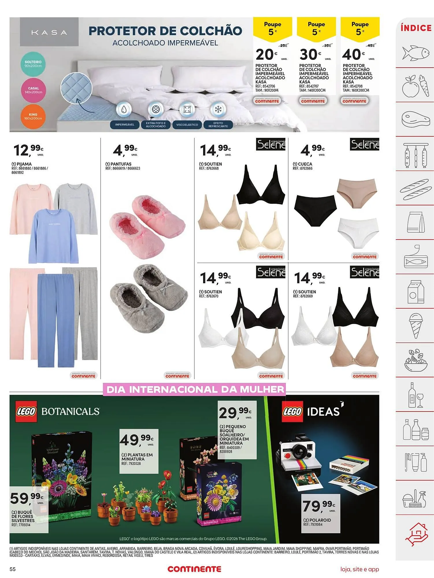 Folheto Folheto Continente de 3 de março até 9 de março 2026 - Pagina 55