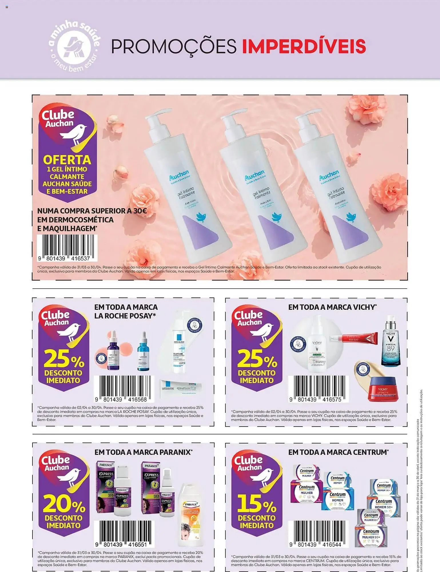Folheto Folheto Auchan de 1 de abril até 1 de maio 2026 - Pagina 44