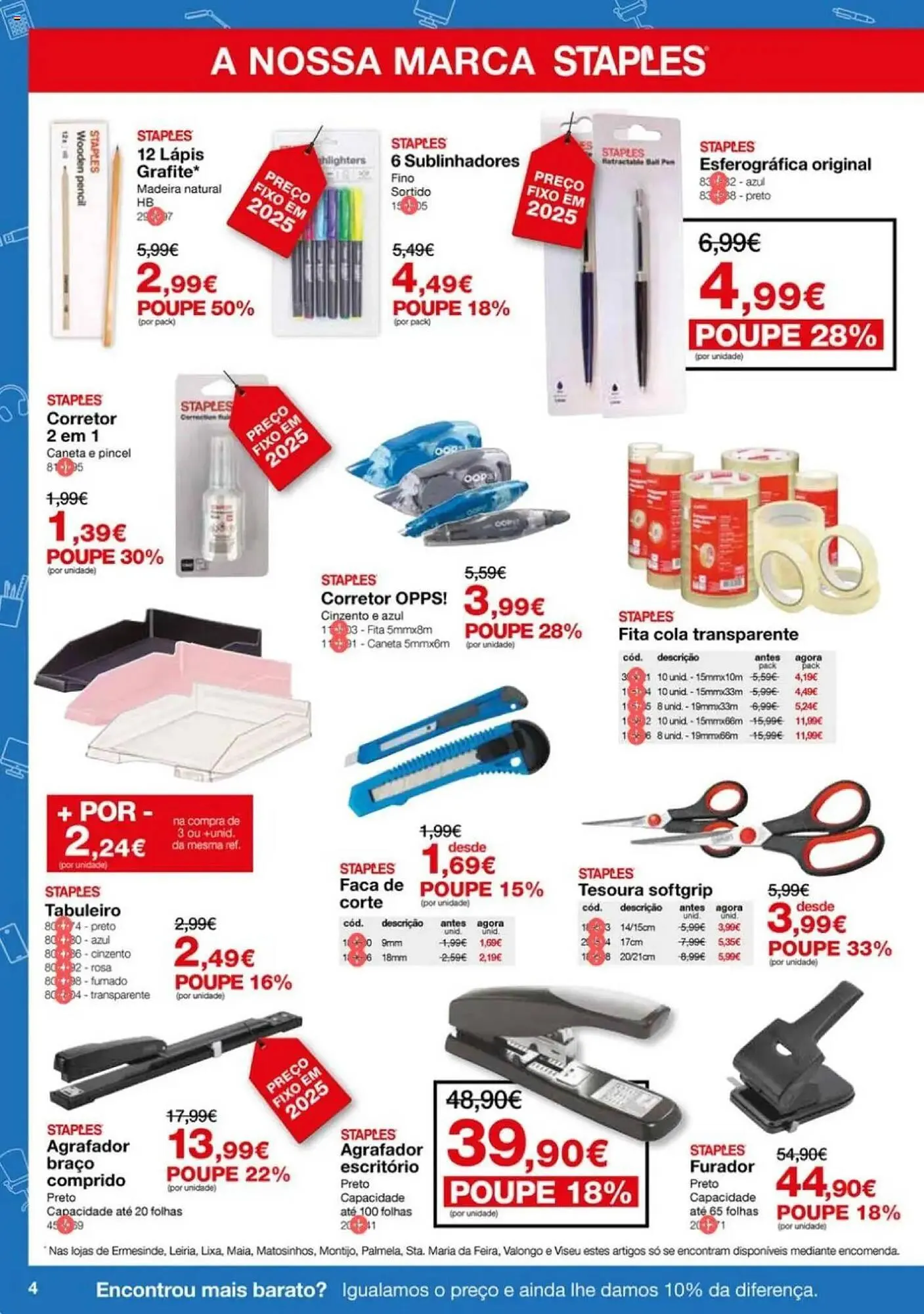 Folheto Folheto Staples de 2 de janeiro até 20 de fevereiro 2025 - Pagina 4