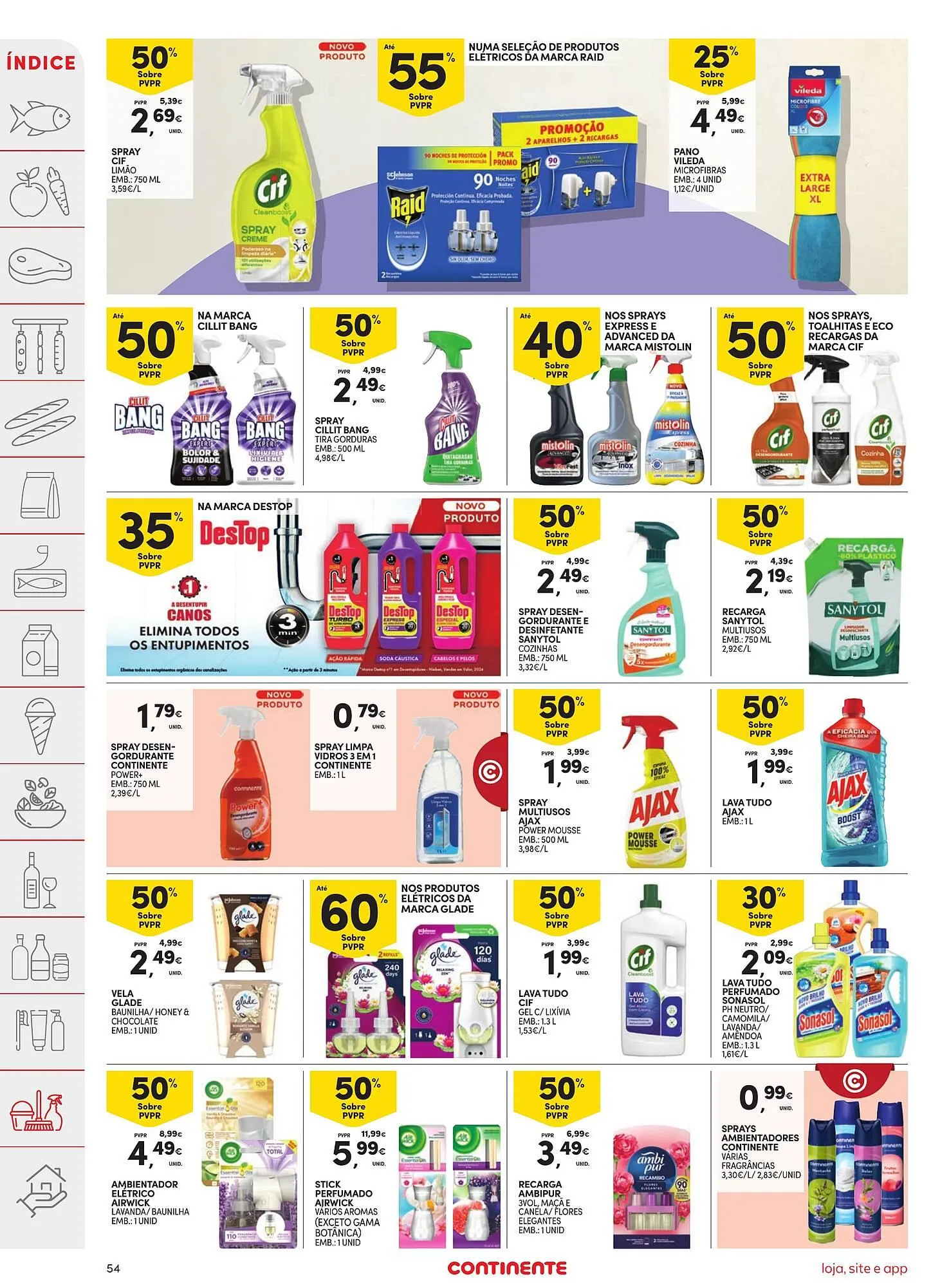 Folheto Folheto Continente de 15 de abril até 21 de abril 2025 - Pagina 54