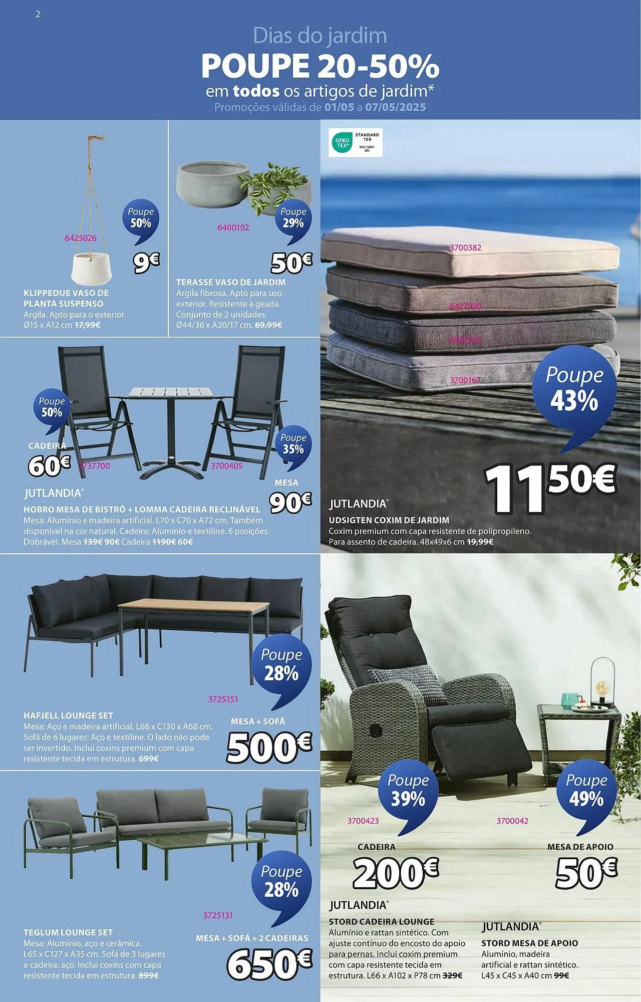 Folheto Folheto JYSK de 1 de maio até 11 de junho 2025 - Pagina 2