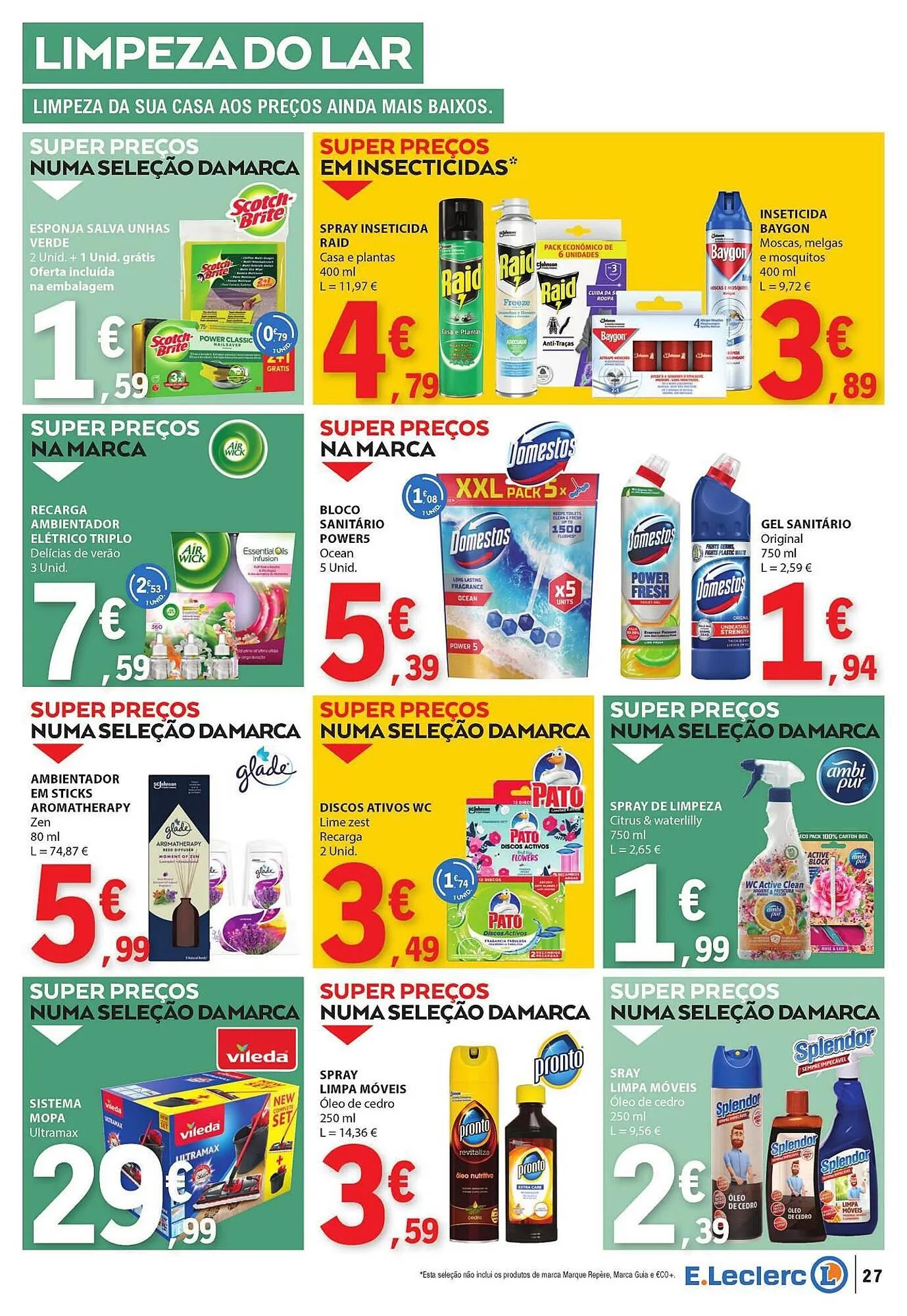 Folheto Folheto E.Leclerc de 5 de junho até 11 de junho 2025 - Pagina 27
