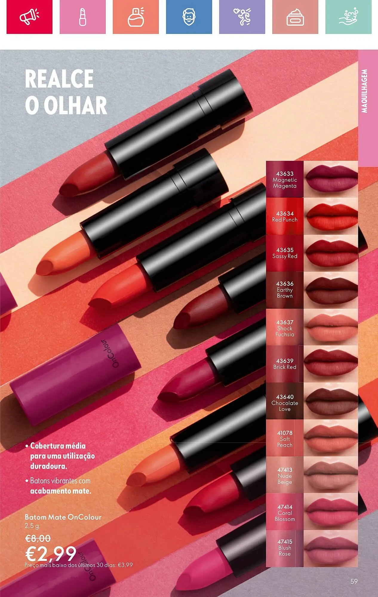 Folheto Folheto Oriflame de 13 de abril até 3 de maio 2025 - Pagina 59