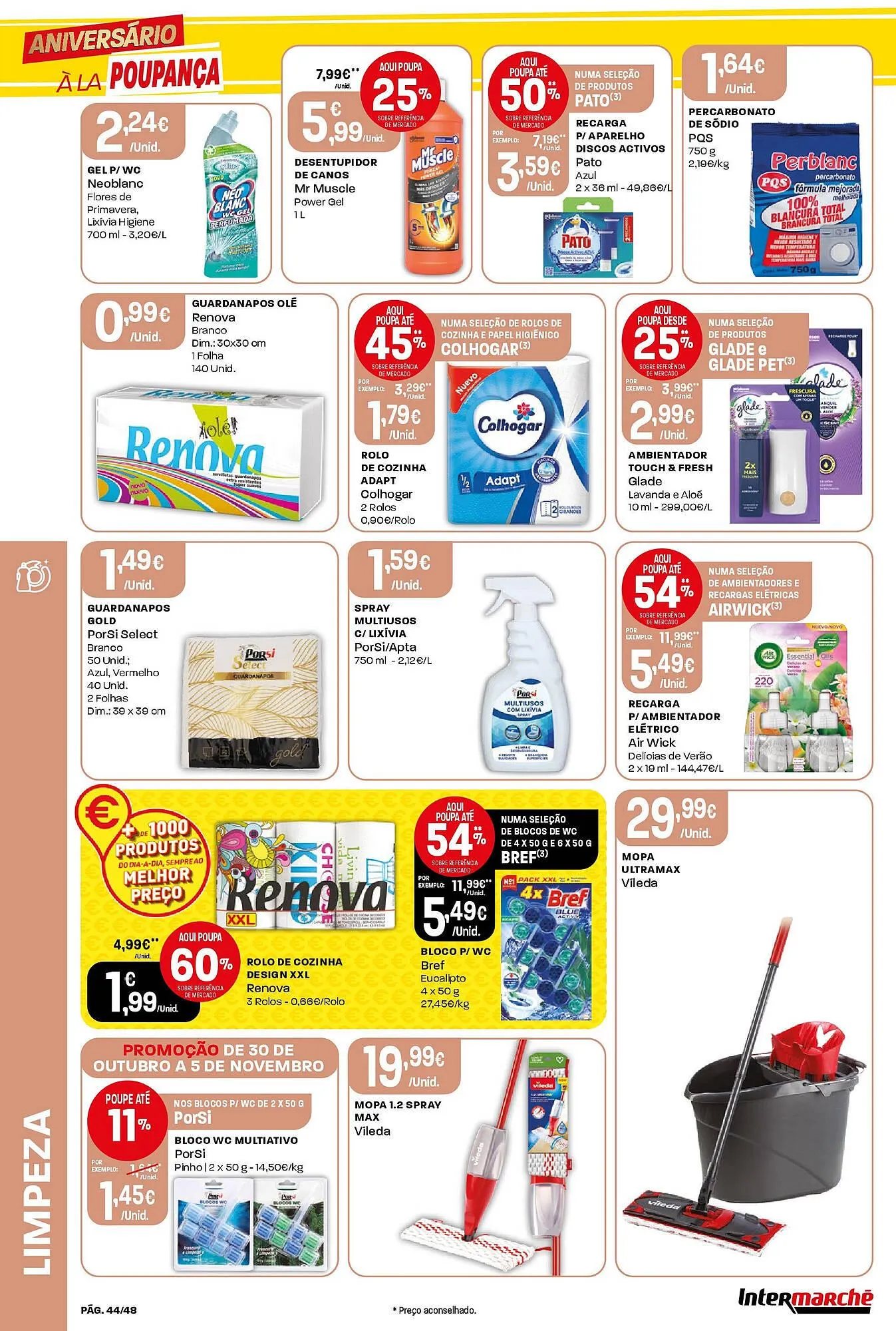 Folheto Folheto Intermarché de 30 de outubro até 5 de novembro 2025 - Pagina 44