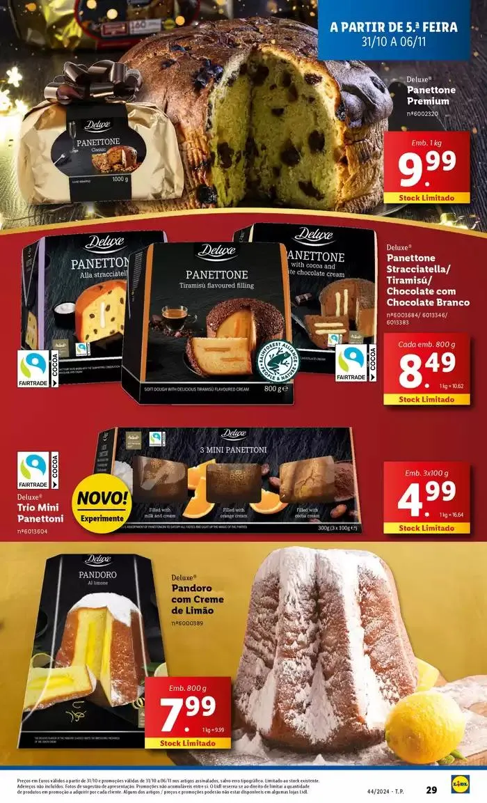 Folheto Um Natal Mágico de 31 de outubro até 6 de novembro 2024 - Pagina 29