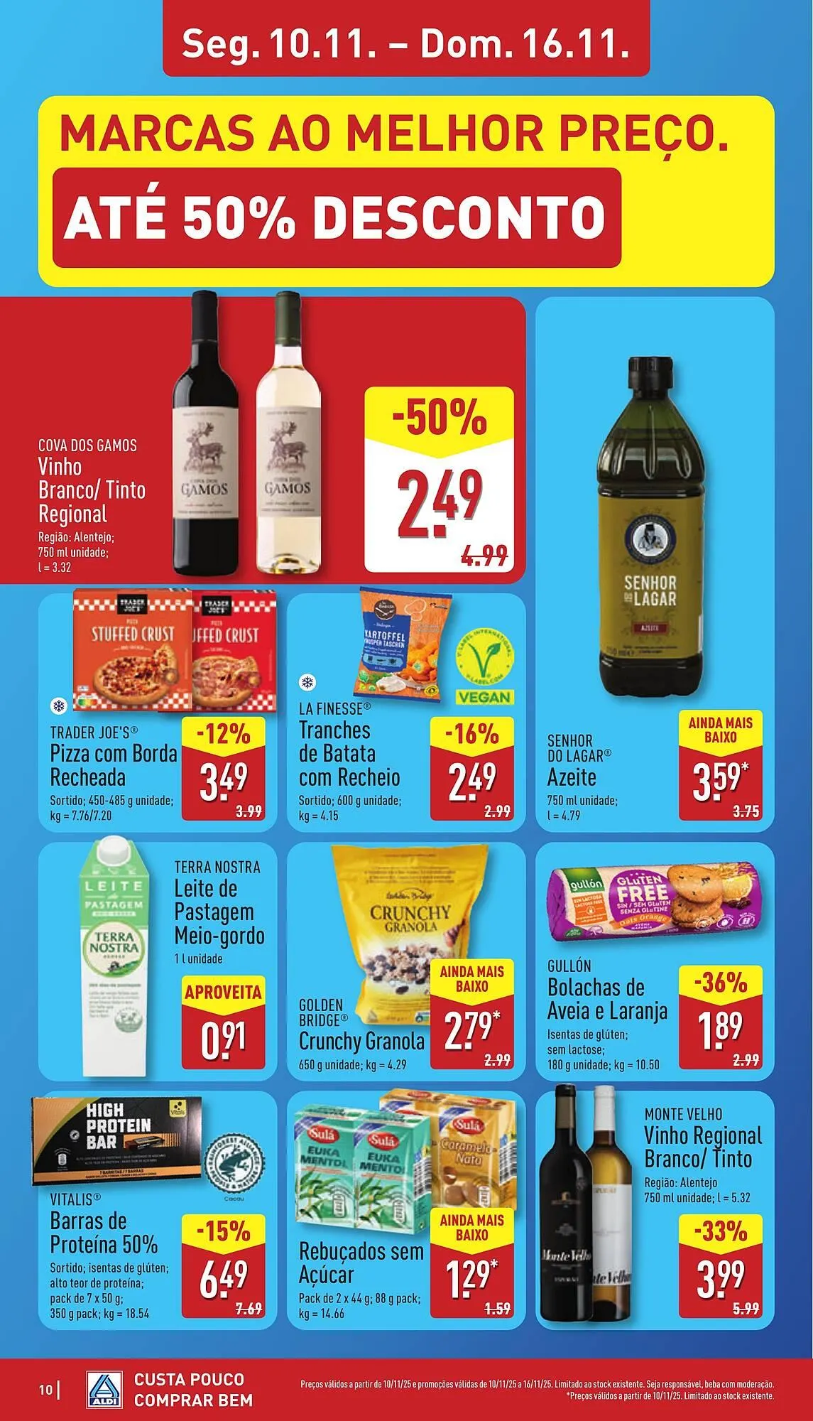 Folheto Folheto ALDI de 10 de novembro até 16 de novembro 2025 - Pagina 10
