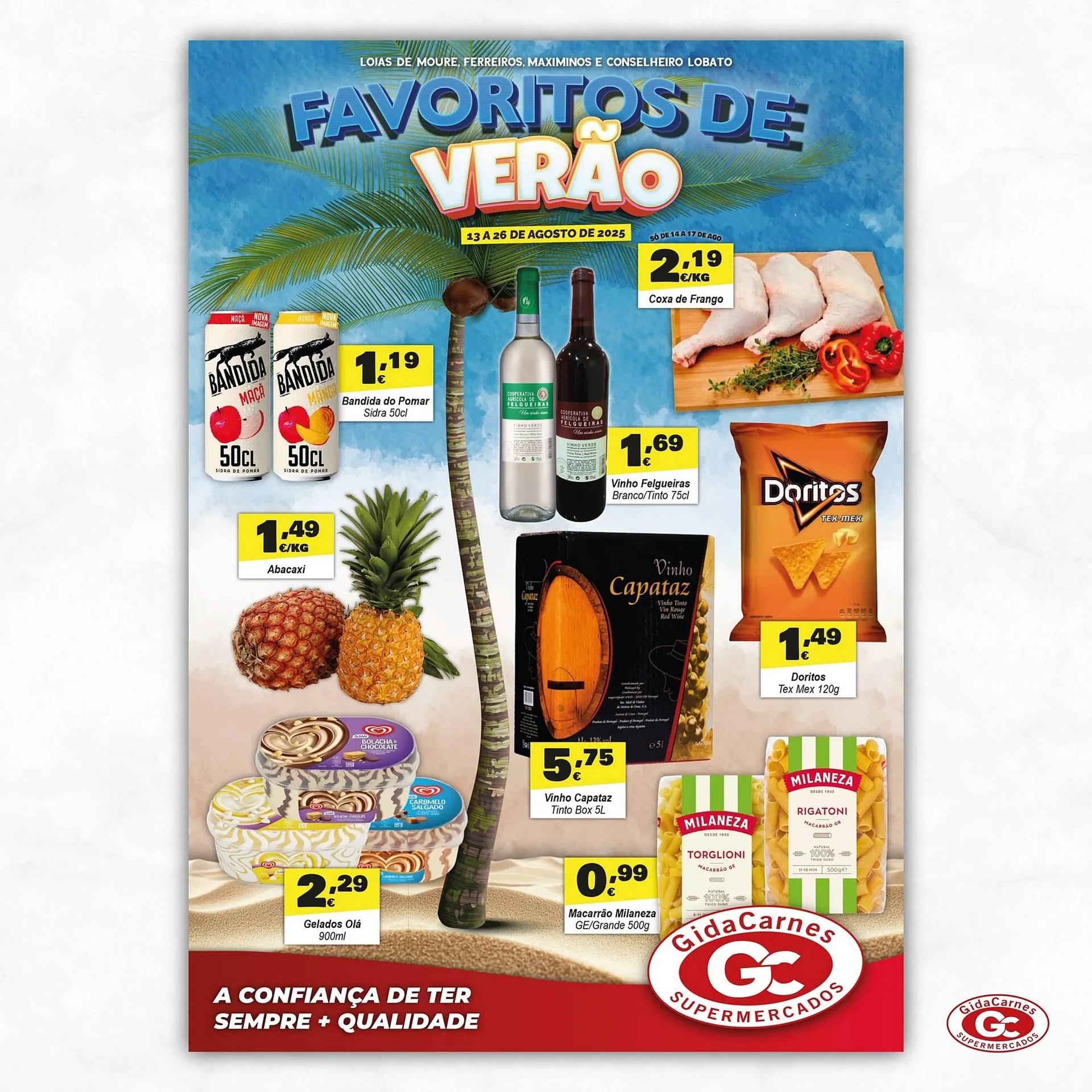 Folheto GidaCarnes Supermercados - 1