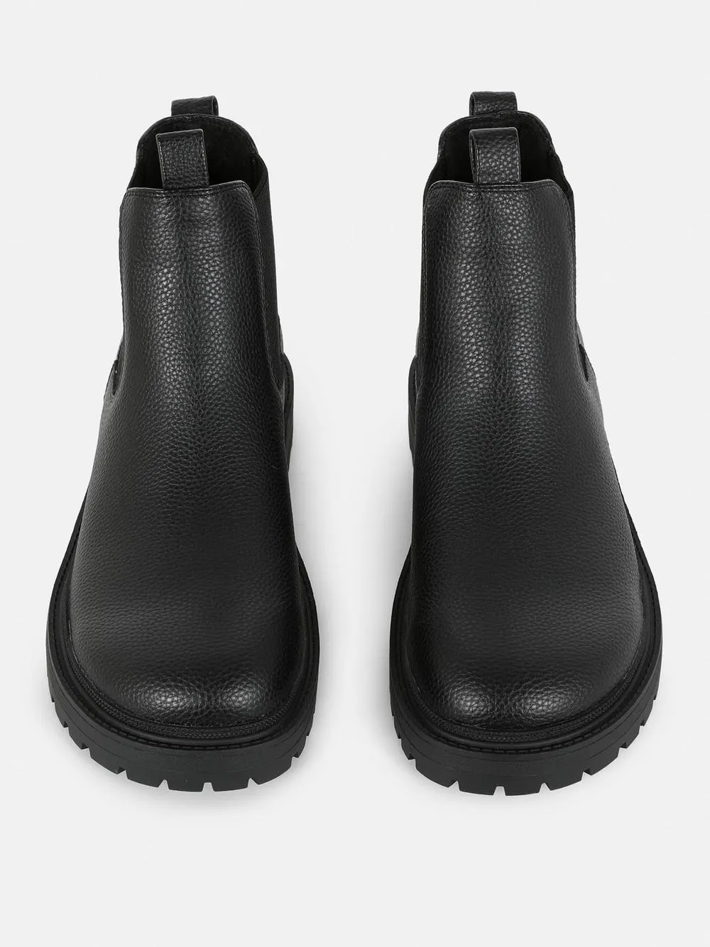 Botas Chelsea imitação pele