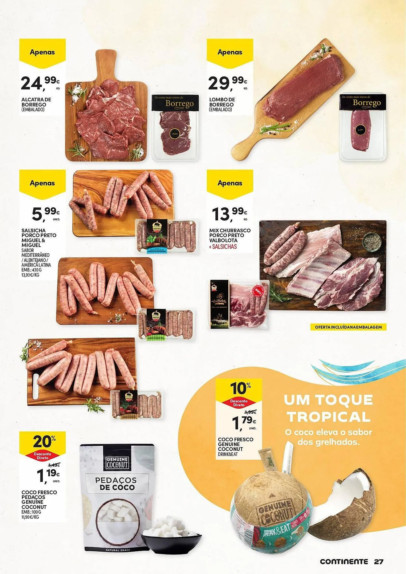 Folheto Folheto Continente de 24 de junho até 10 de agosto 2025 - Pagina 27