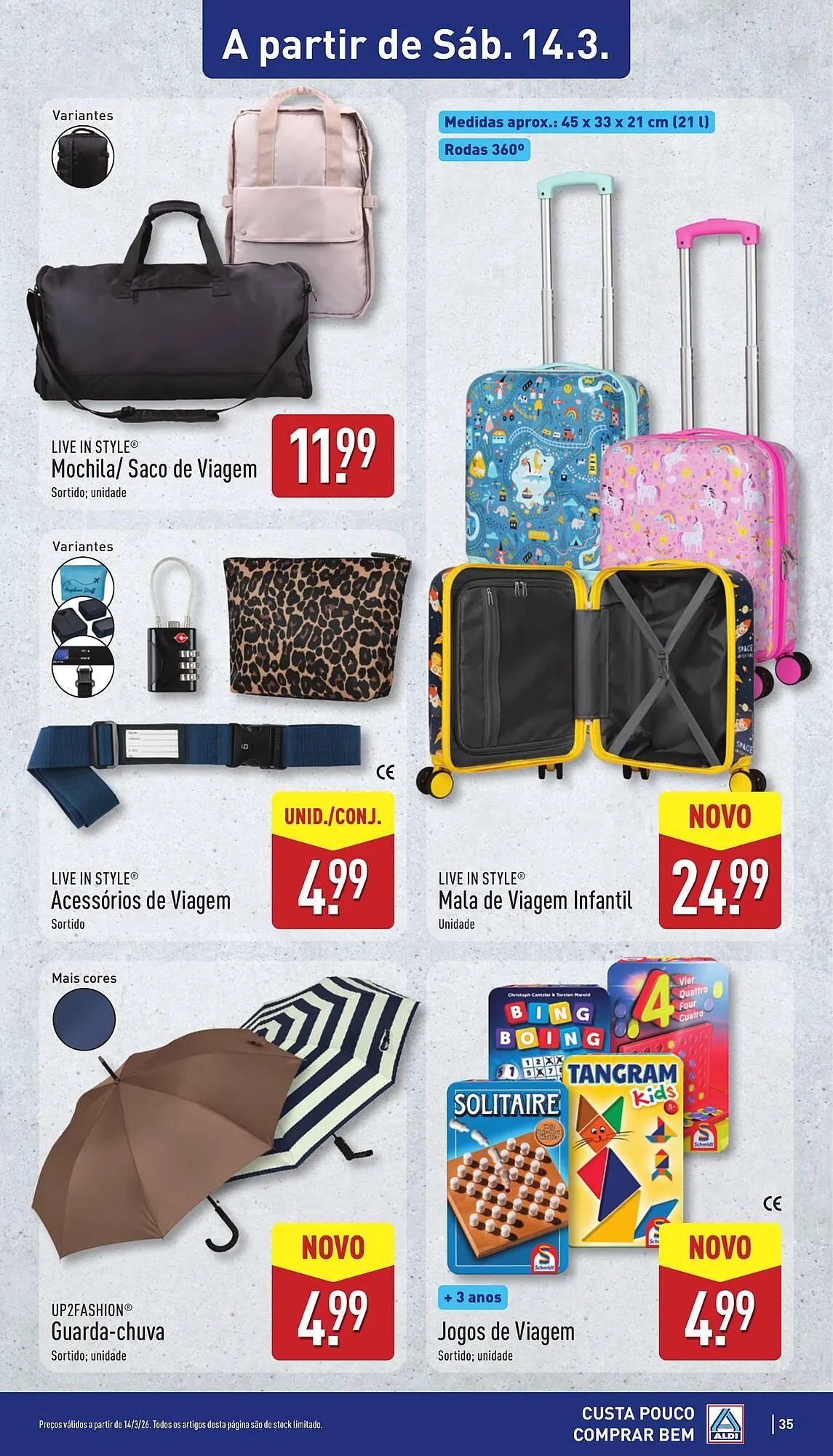 Folheto Folheto ALDI de 9 de março até 15 de março 2026 - Pagina 35