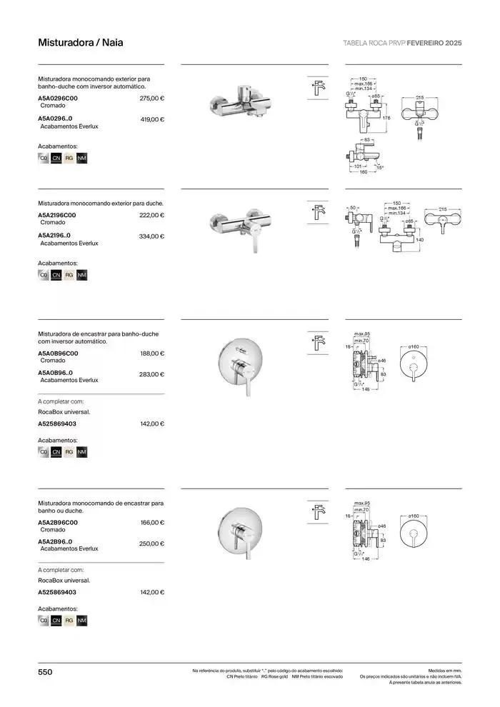 Folheto Soluções de Banho  de 6 de janeiro até 31 de dezembro 2025 - Pagina 552