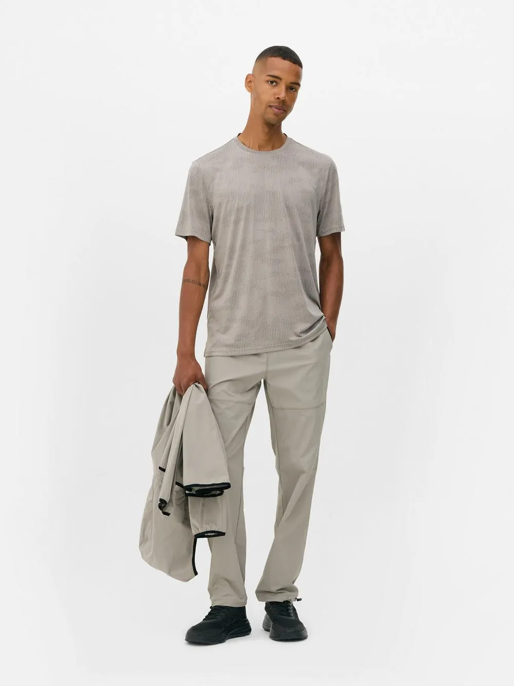 T-shirt desempenho malha