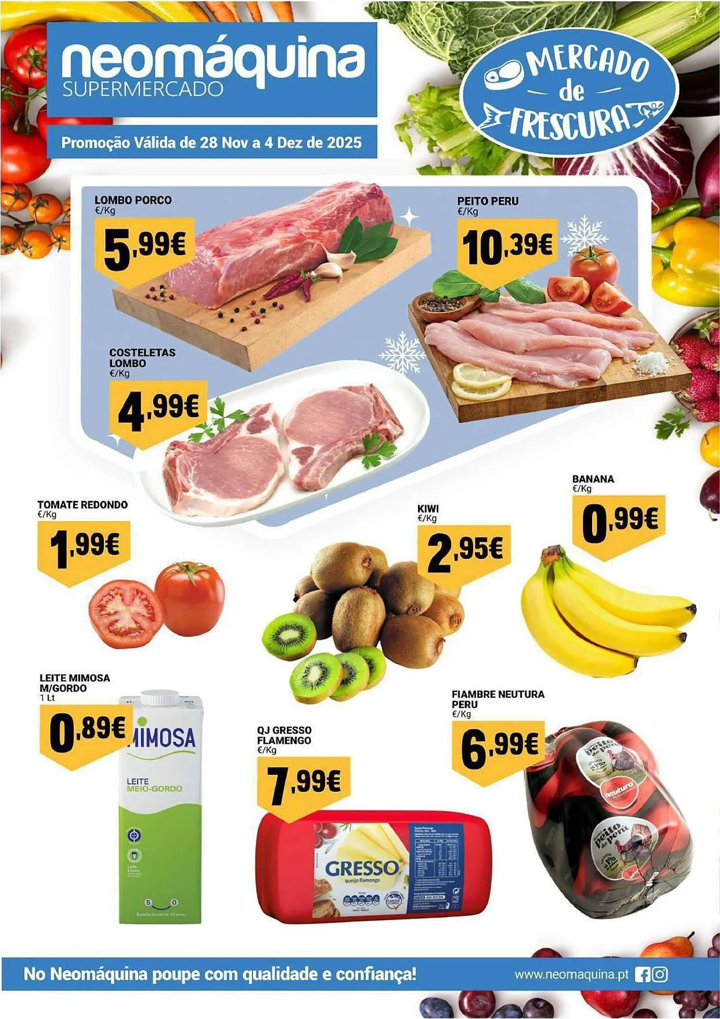 Folheto Folheto Neomáquina de 28 de novembro até 4 de dezembro 2025 - Pagina 1
