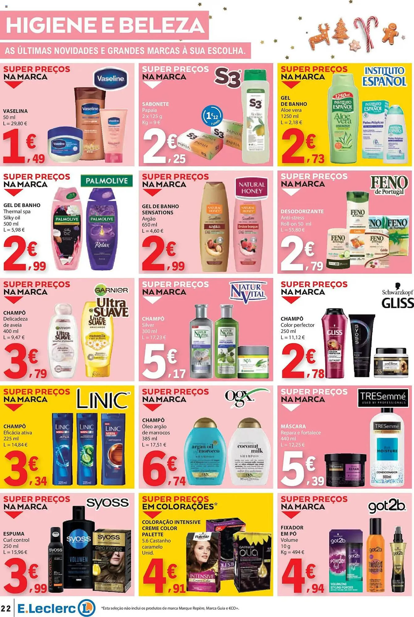 Folheto Folheto E.Leclerc de 4 de dezembro até 11 de dezembro 2025 - Pagina 22