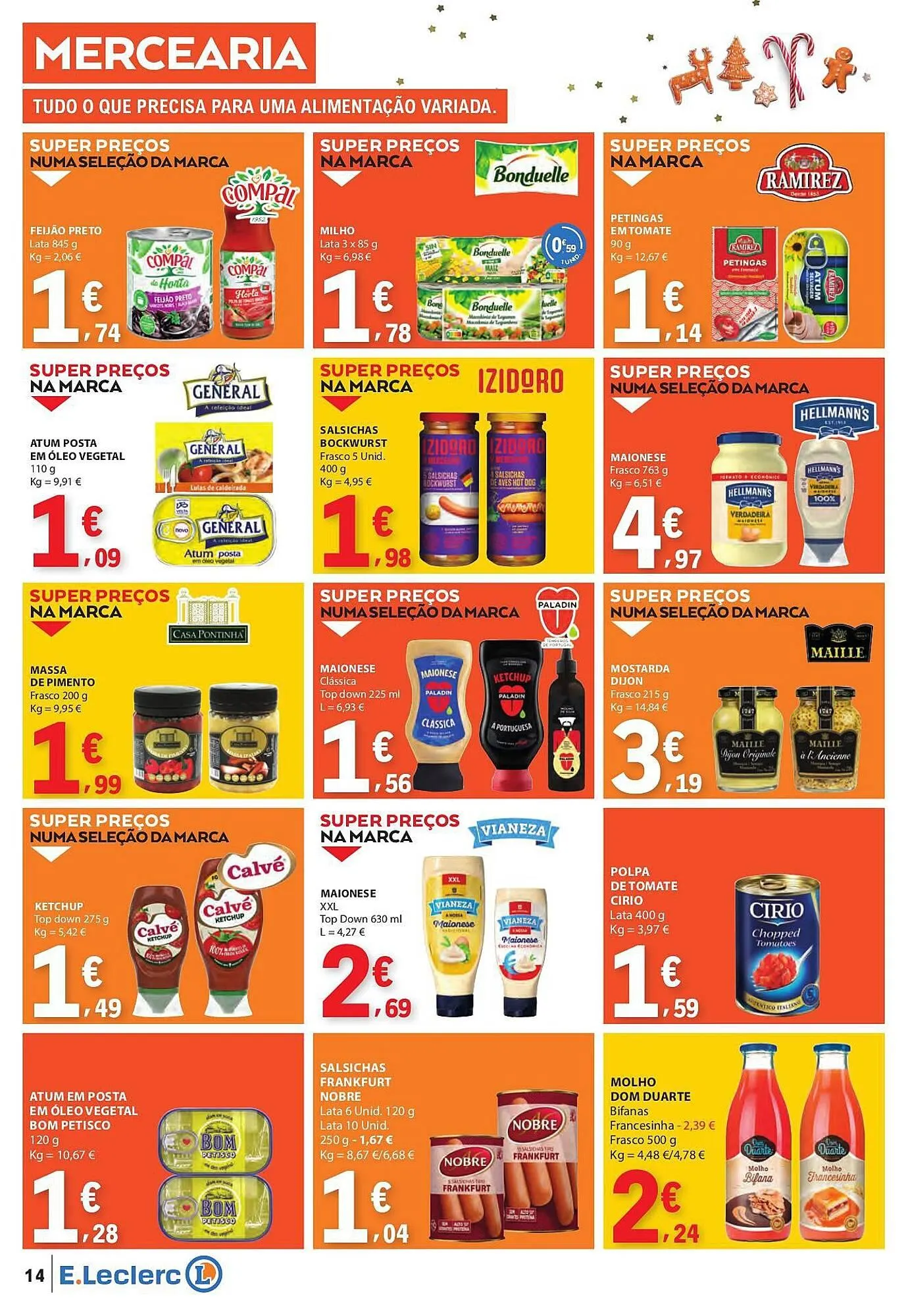 Folheto Folheto E.Leclerc de 27 de novembro até 3 de dezembro 2025 - Pagina 14