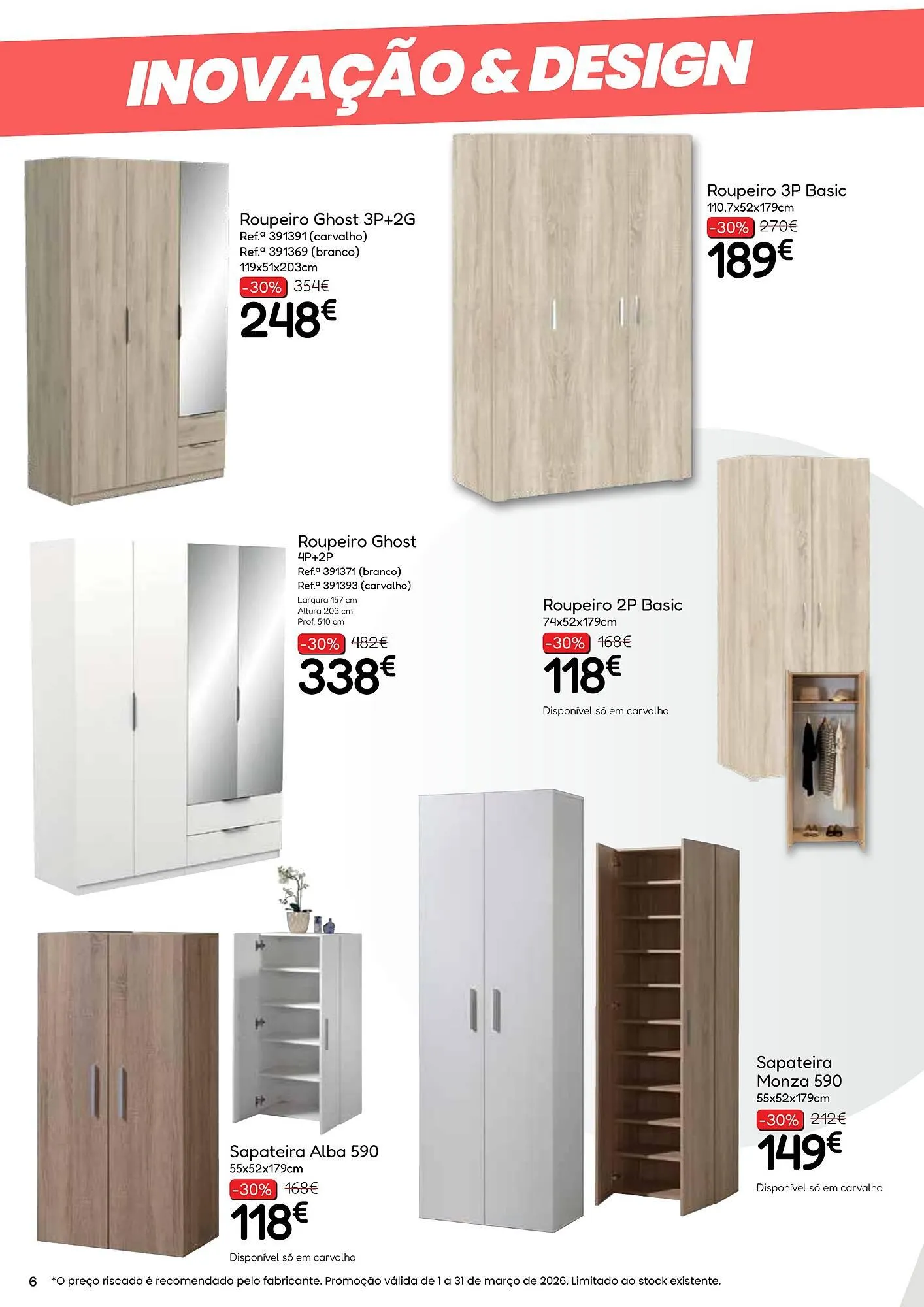 Folheto Folheto Hiper Centro do Móvel de 5 de março até 31 de março 2026 - Pagina 6