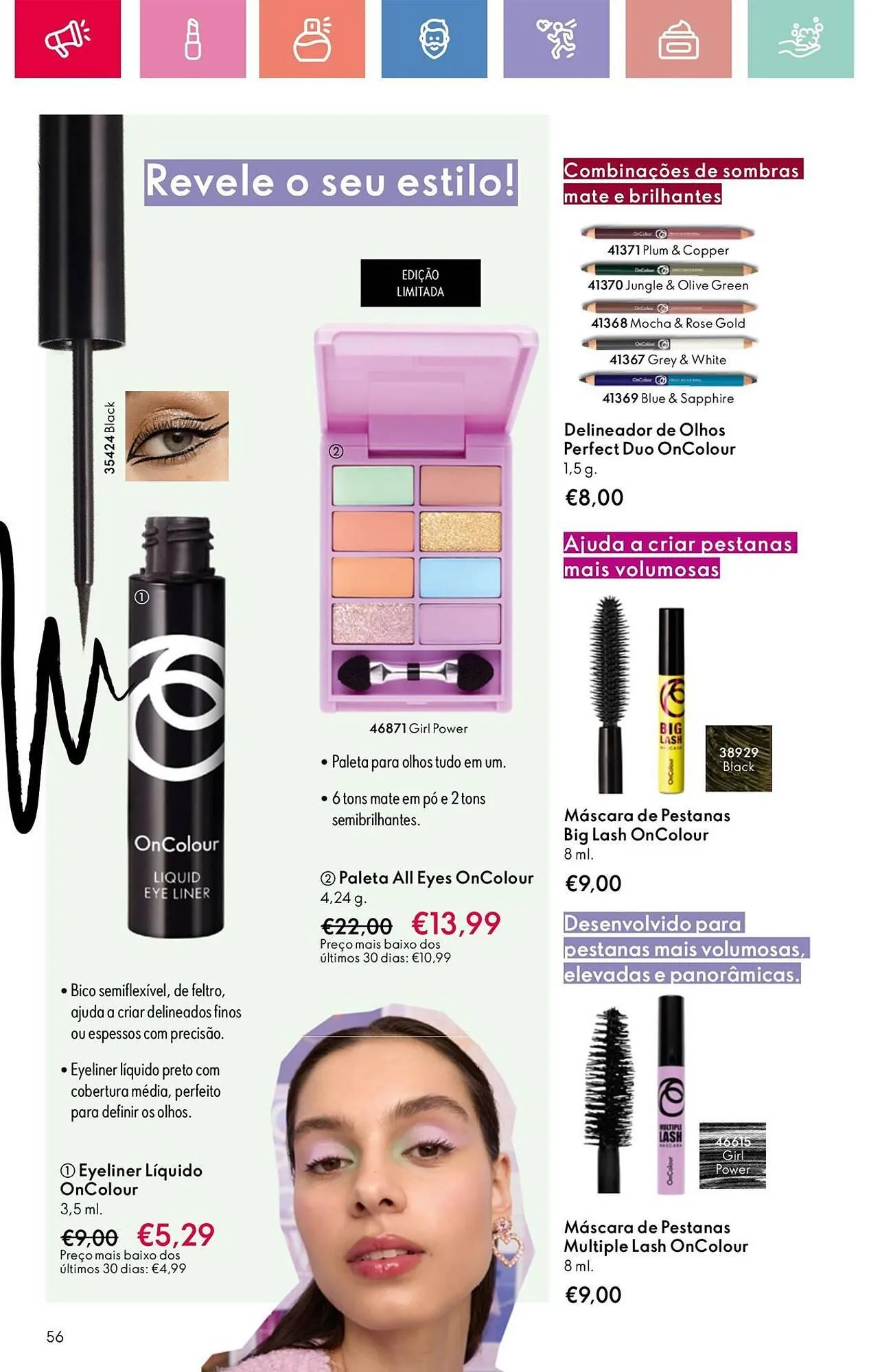 Folheto Folheto Oriflame de 4 de maio até 24 de maio 2025 - Pagina 56