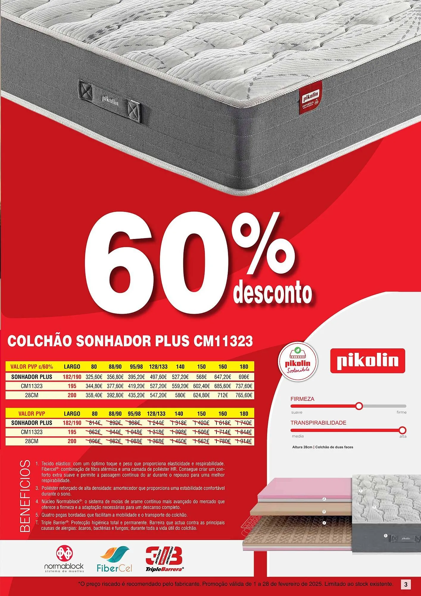 Folheto Folheto Hiper Centro do Móvel de 1 de fevereiro até 31 de março 2025 - Pagina 3