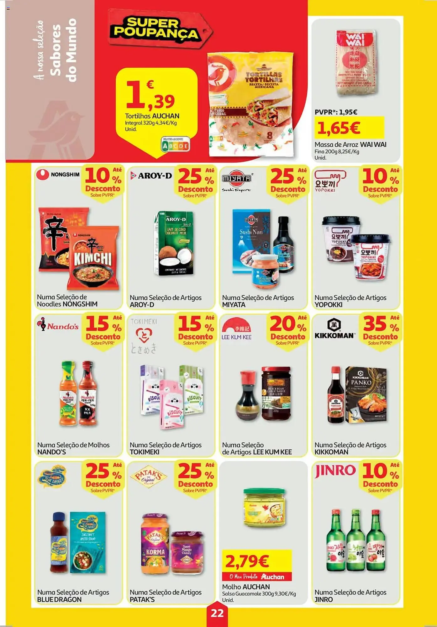 Folheto Folheto Auchan de 2 de outubro até 9 de outubro 2025 - Pagina 22