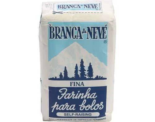 farinha de trigo branca de neve fina 1kg