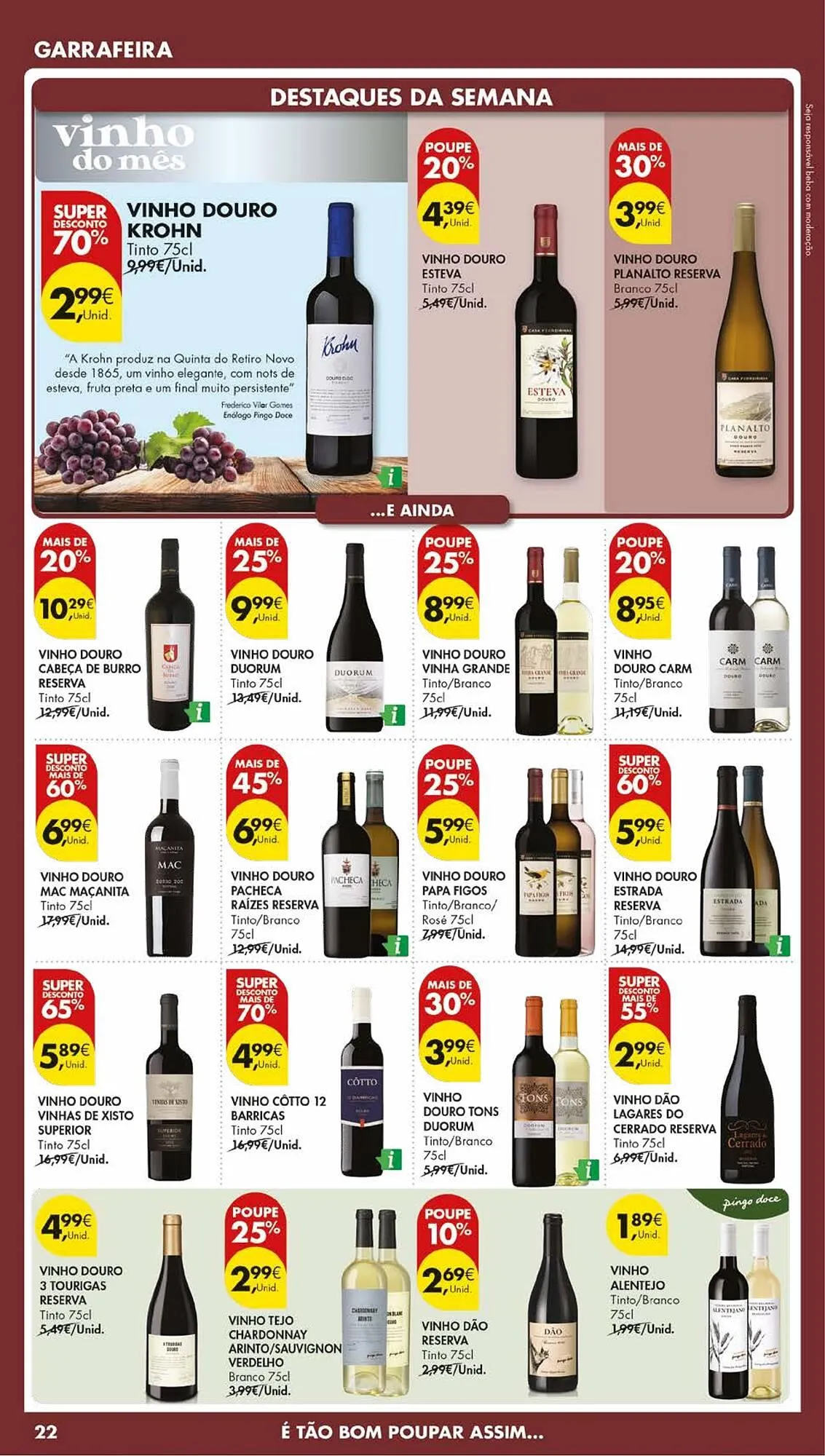 Folheto Folheto Pingo Doce de 17 de março até 23 de março 2026 - Pagina 26