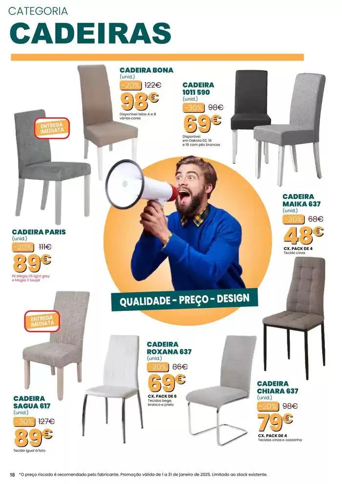 Folheto Catalogo Janeiro de 6 de janeiro até 31 de janeiro 2025 - Pagina 16