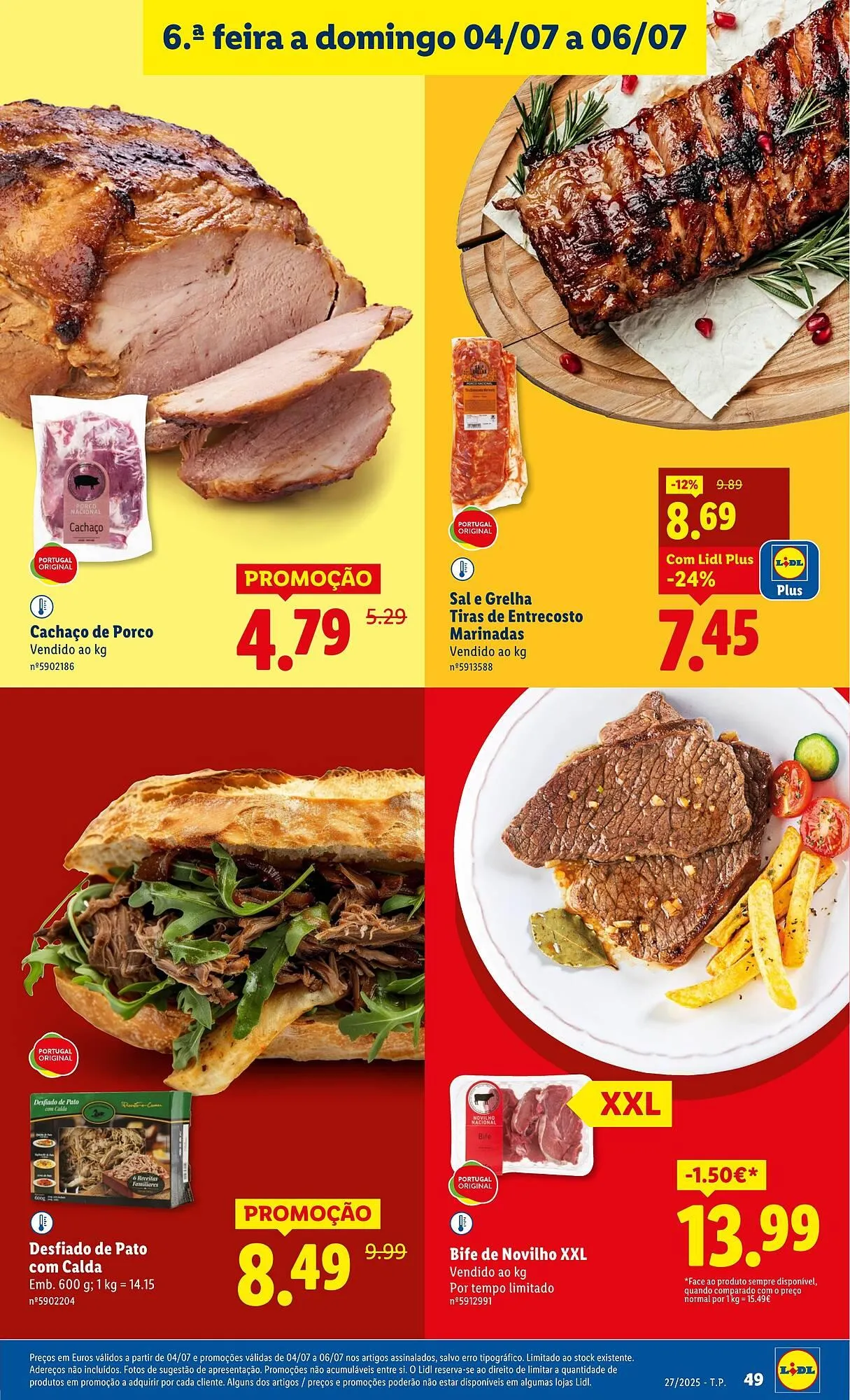 Folheto Folheto Lidl de 30 de junho até 7 de julho 2025 - Pagina 49