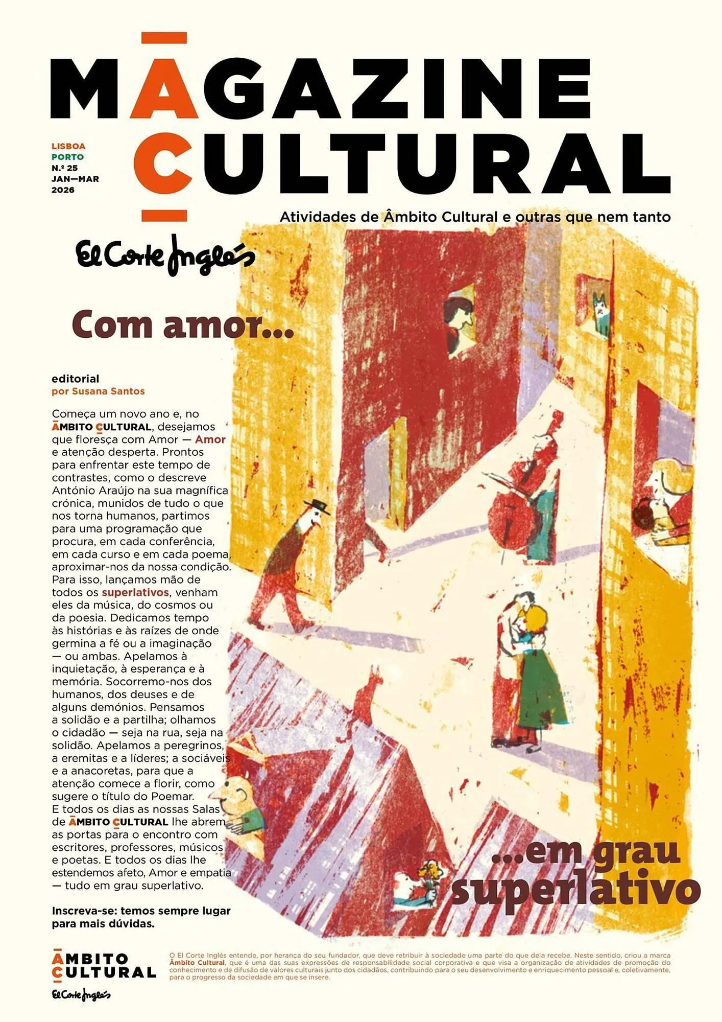 Folheto Folheto El Corte Inglés de 1 de janeiro até 31 de março 2026 - Pagina 1