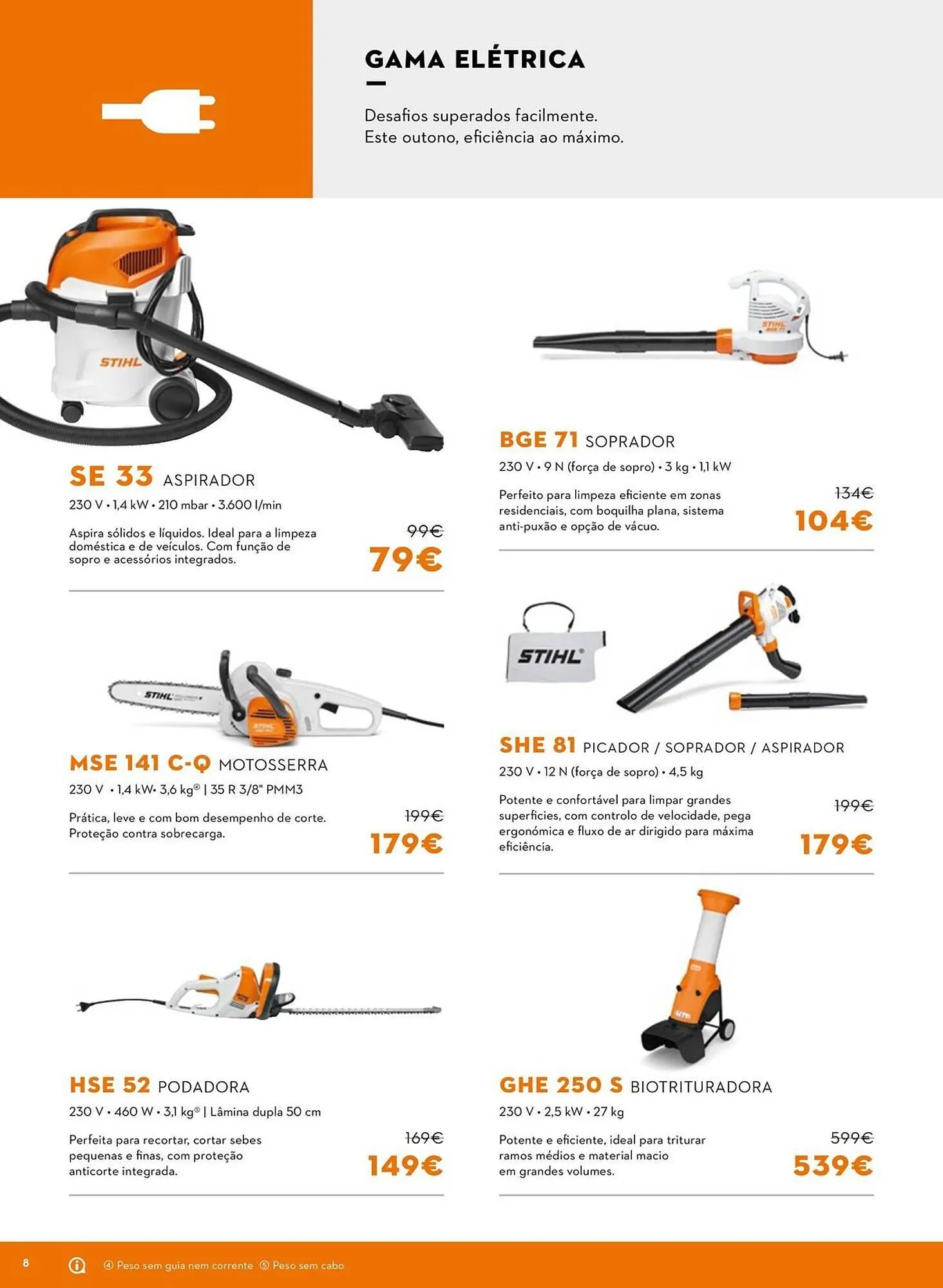 Folheto Catálogo Stihl de 24 de novembro até 10 de janeiro 2026 - Pagina 8