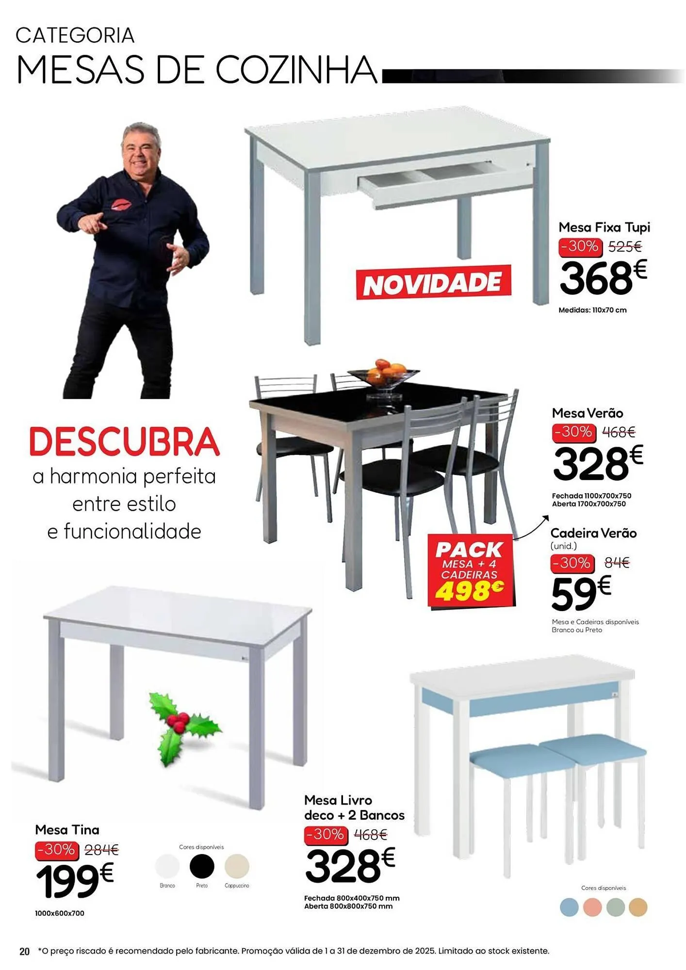 Folheto Folheto Hiper Centro do Móvel de 4 de dezembro até 31 de dezembro 2025 - Pagina 20