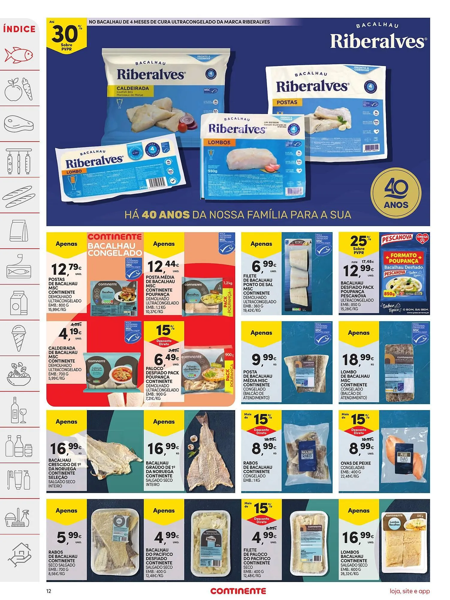 Folheto Folheto Continente de 17 de fevereiro até 23 de fevereiro 2026 - Pagina 12