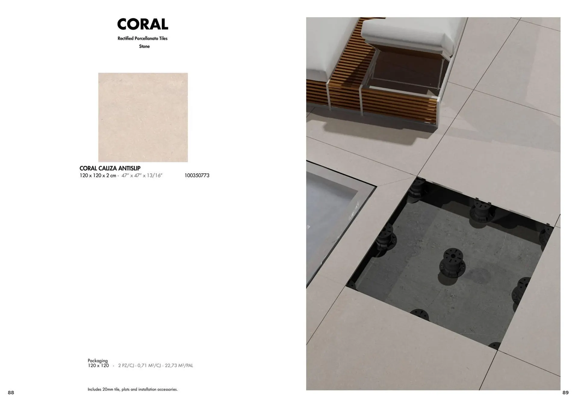 Folheto Folheto Porcelanosa de 11 de março até 31 de dezembro 2024 - Pagina 45