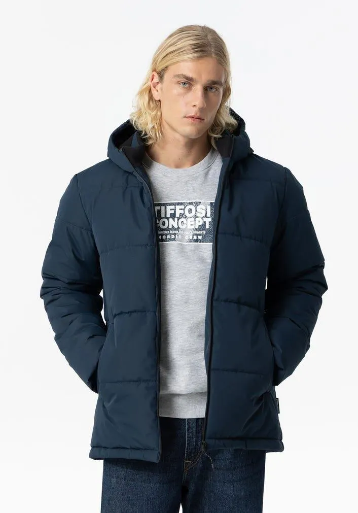 Blusão Acolchoado com Capuz