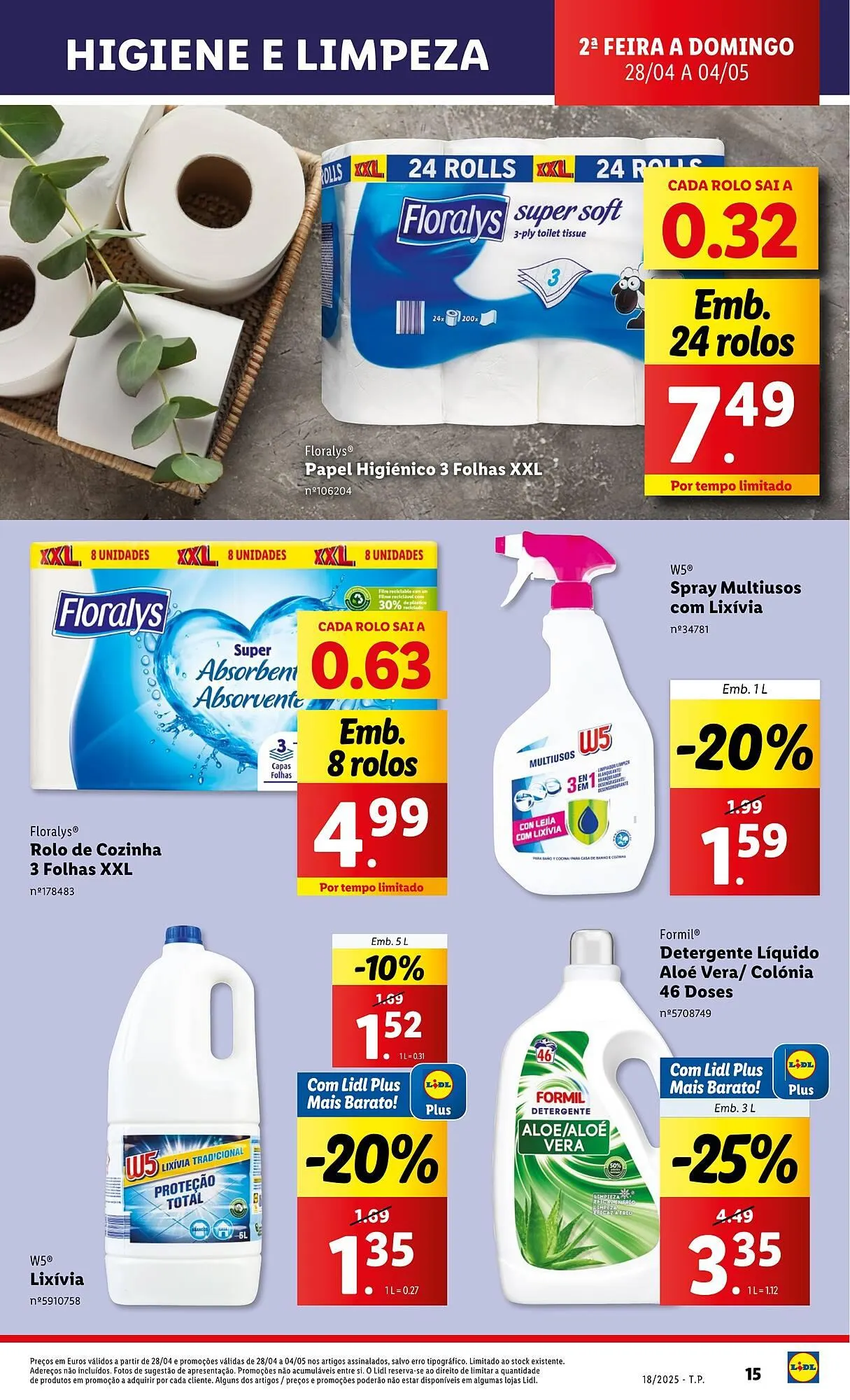Folheto Folheto Lidl de 28 de abril até 4 de maio 2025 - Pagina 15
