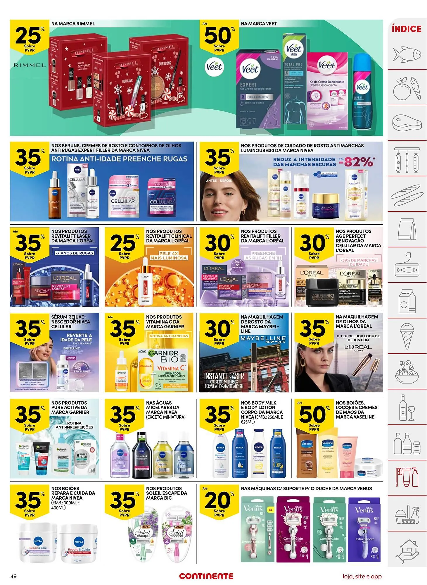 Folheto Folheto Continente de 16 de dezembro até 25 de dezembro 2025 - Pagina 49