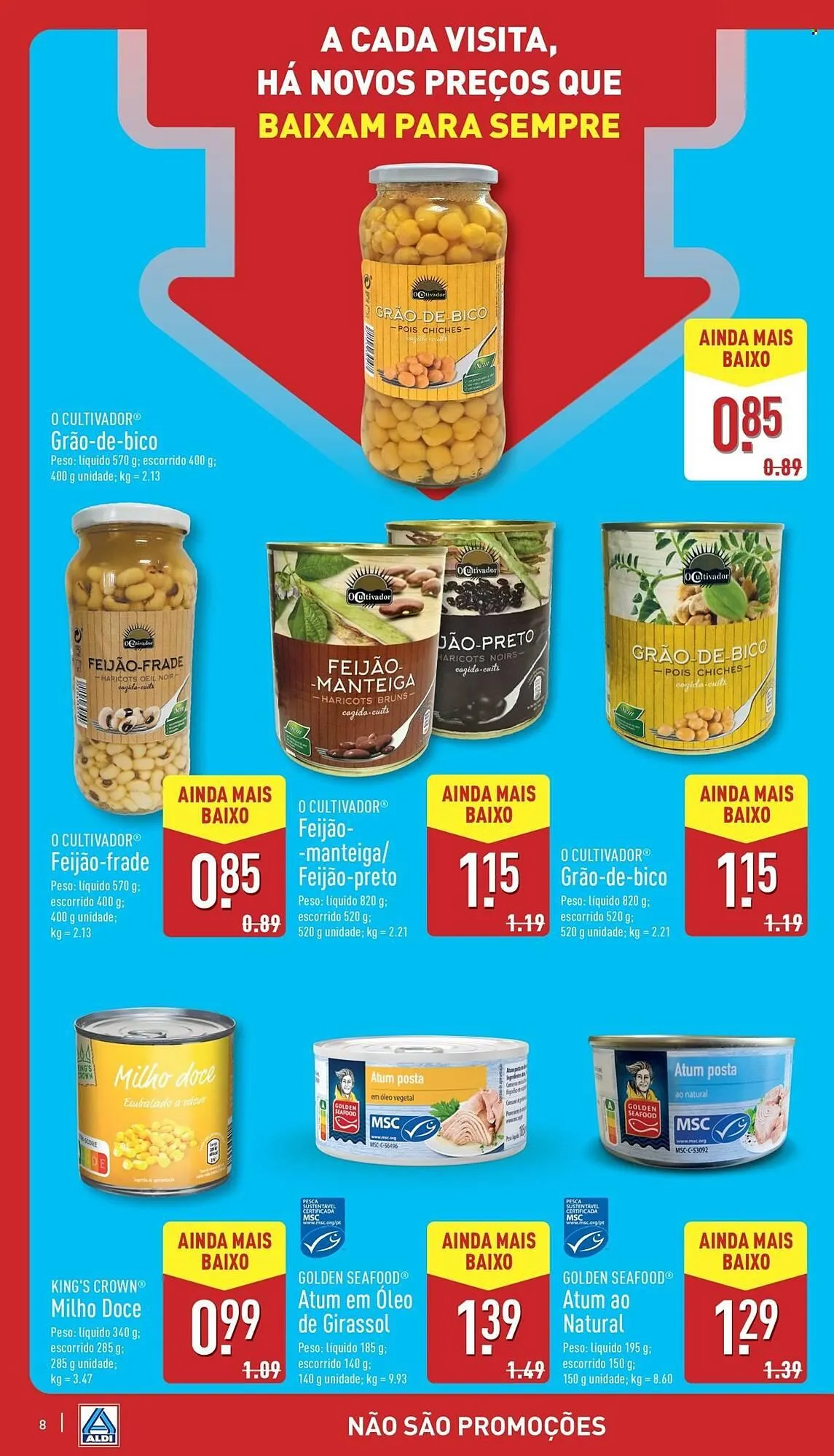 Folheto Folheto ALDI de 29 de abril até 31 de maio 2025 - Pagina 8
