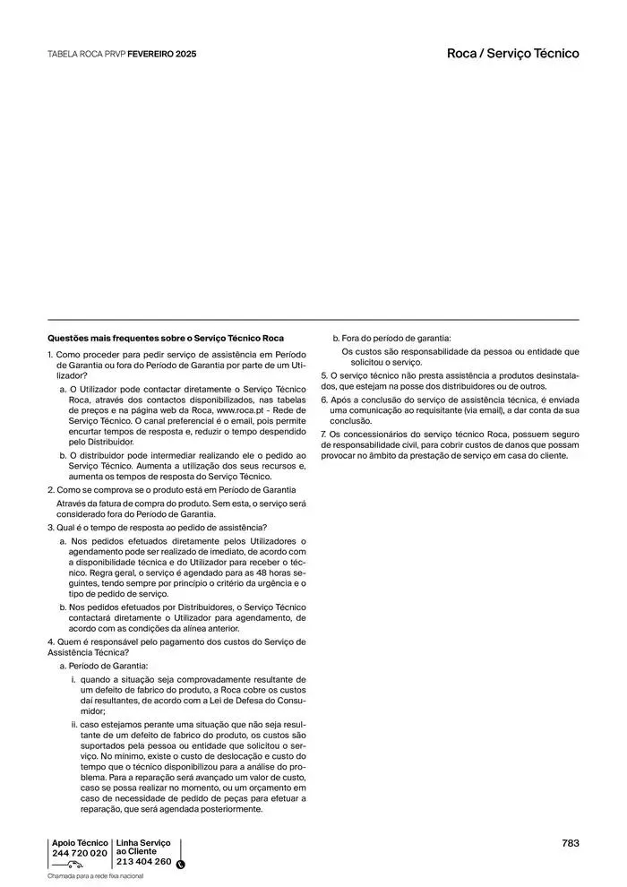 Folheto Soluções de Banho de 6 de janeiro até 31 de dezembro 2025 - Pagina 785
