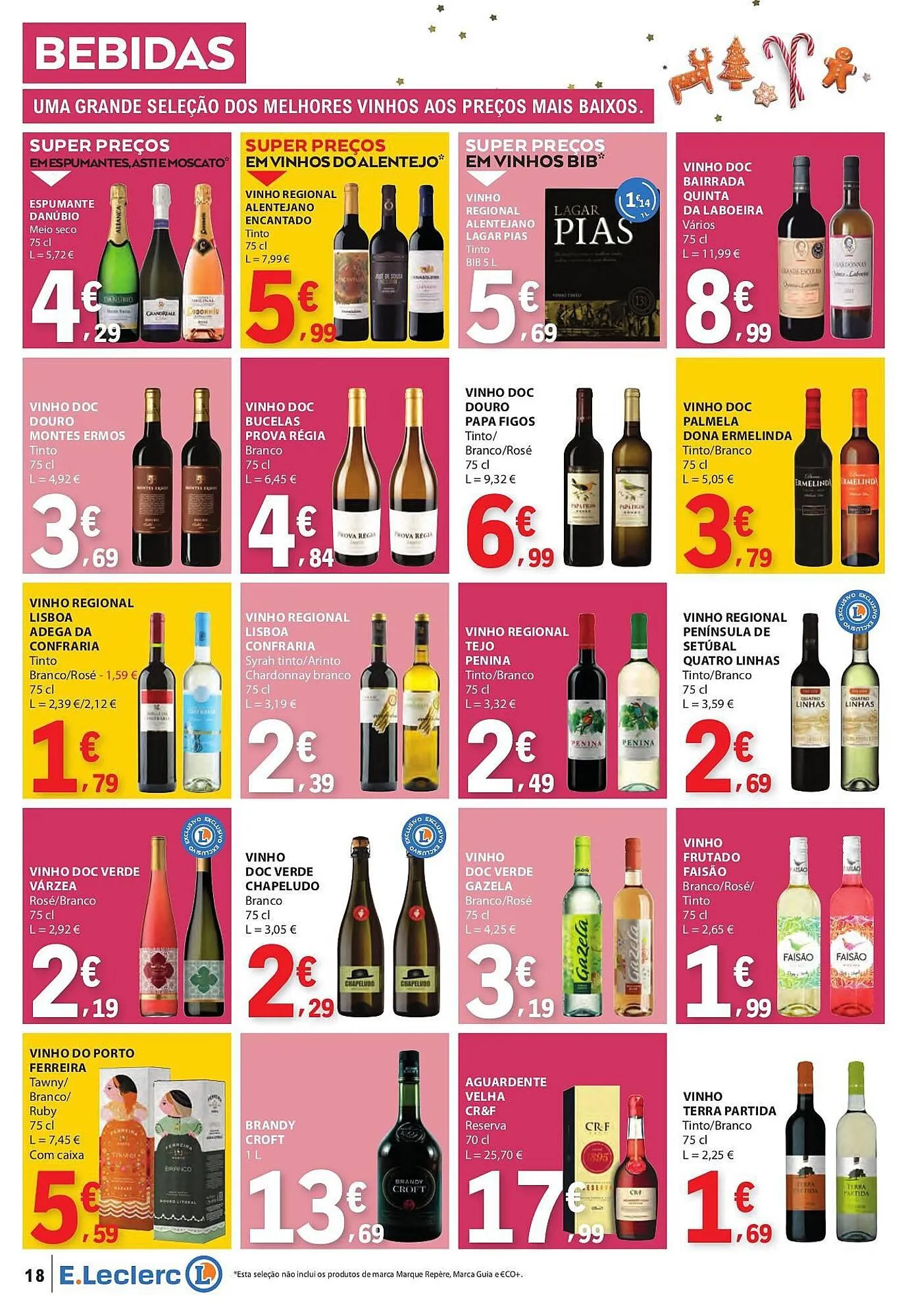 Folheto Folheto E.Leclerc de 13 de novembro até 19 de novembro 2025 - Pagina 18