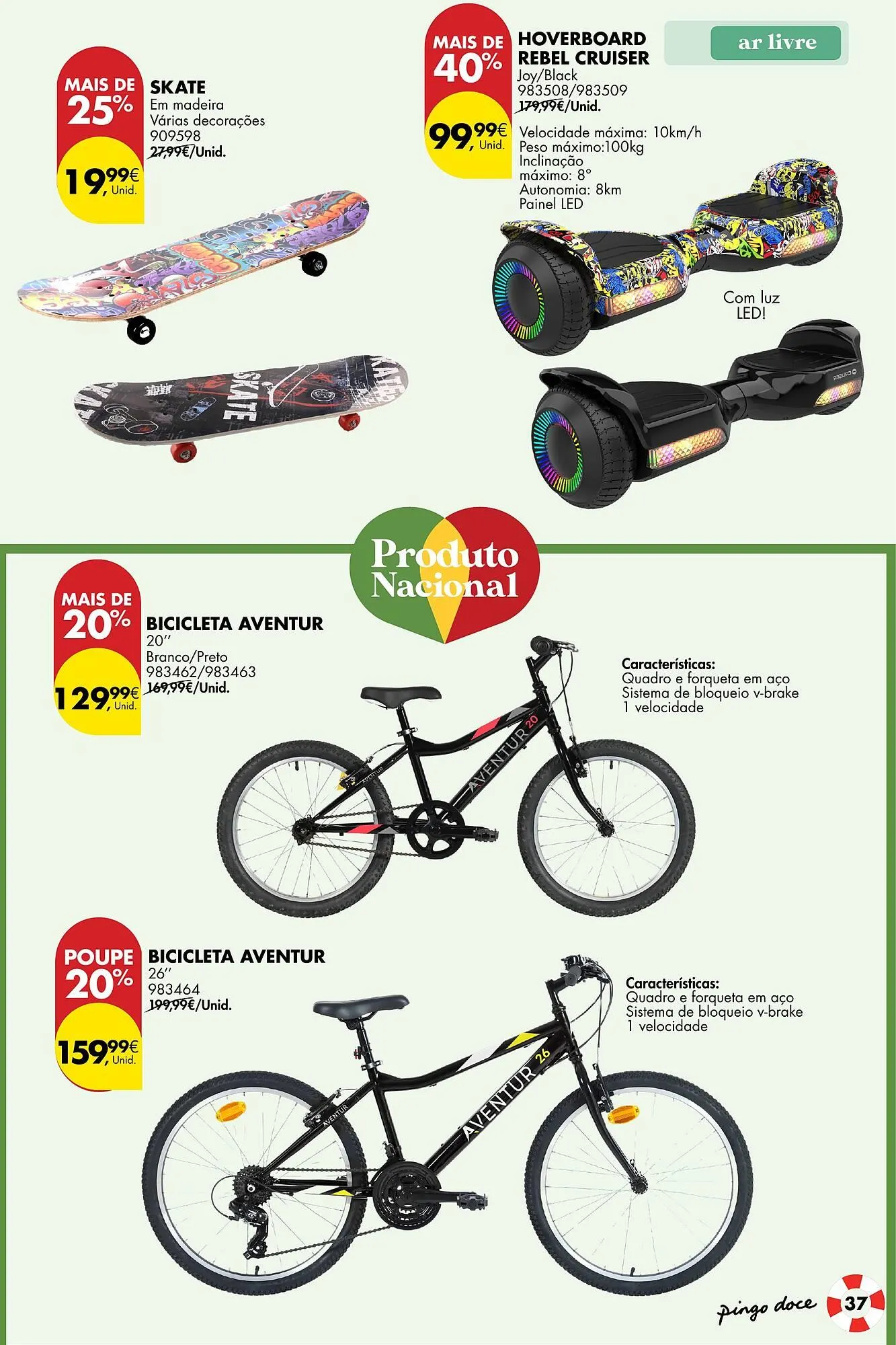 Folheto Folheto Pingo Doce de 1 de julho até 21 de julho 2025 - Pagina 37