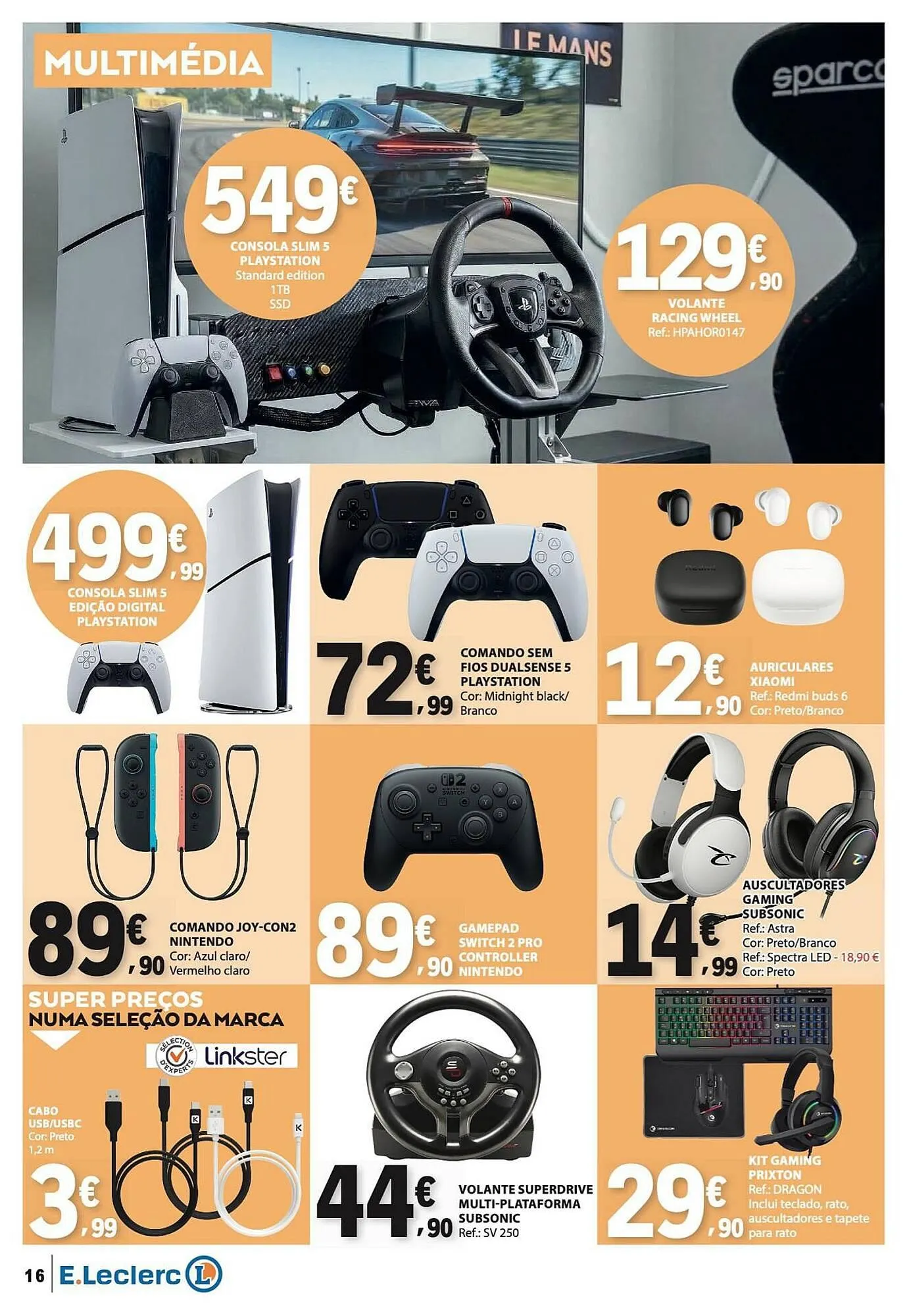 Folheto Folheto E.Leclerc de 26 de março até 8 de abril 2026 - Pagina 16