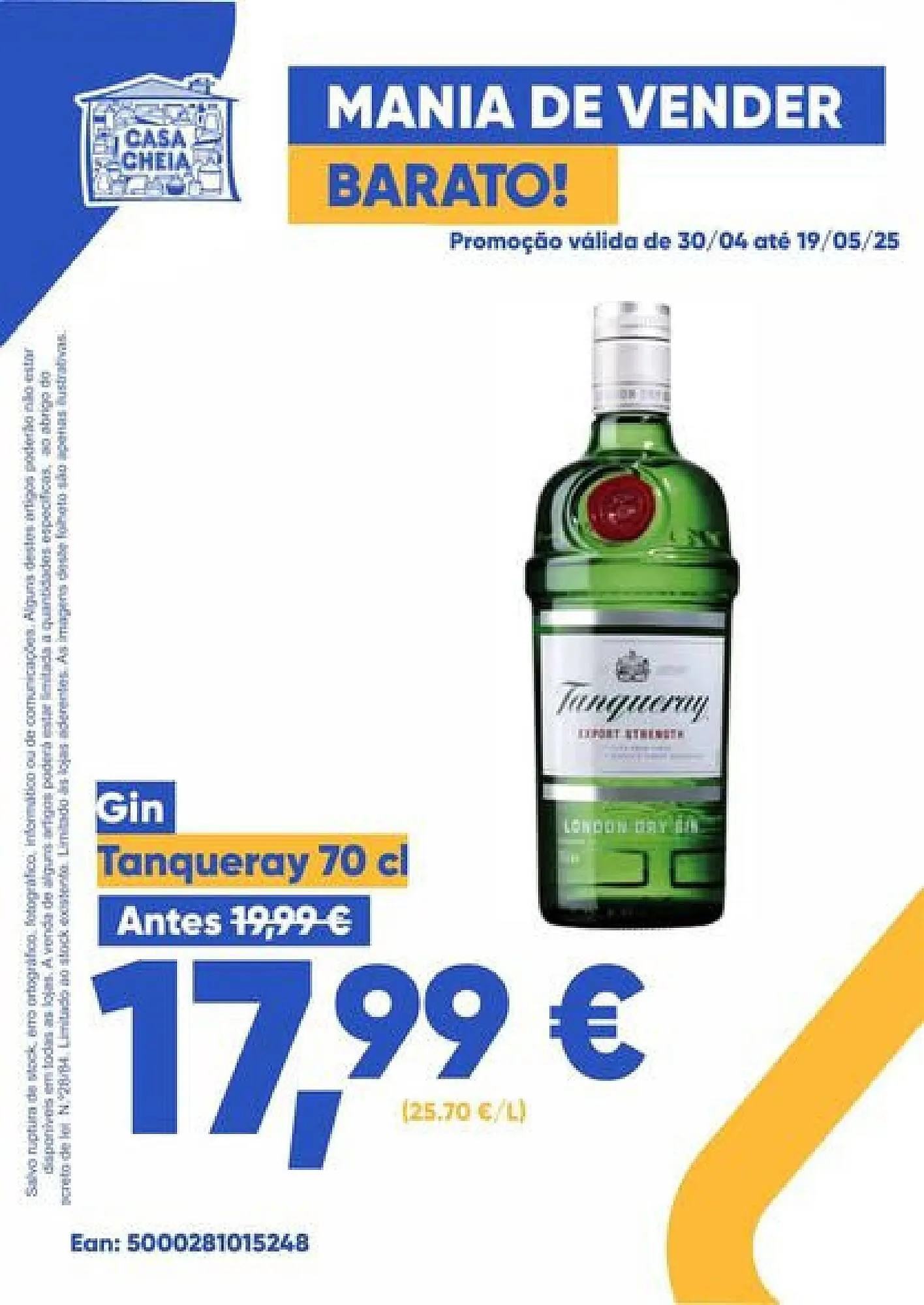 Folheto Folheto Casa Cheia de 30 de abril até 19 de maio 2025 - Pagina 1