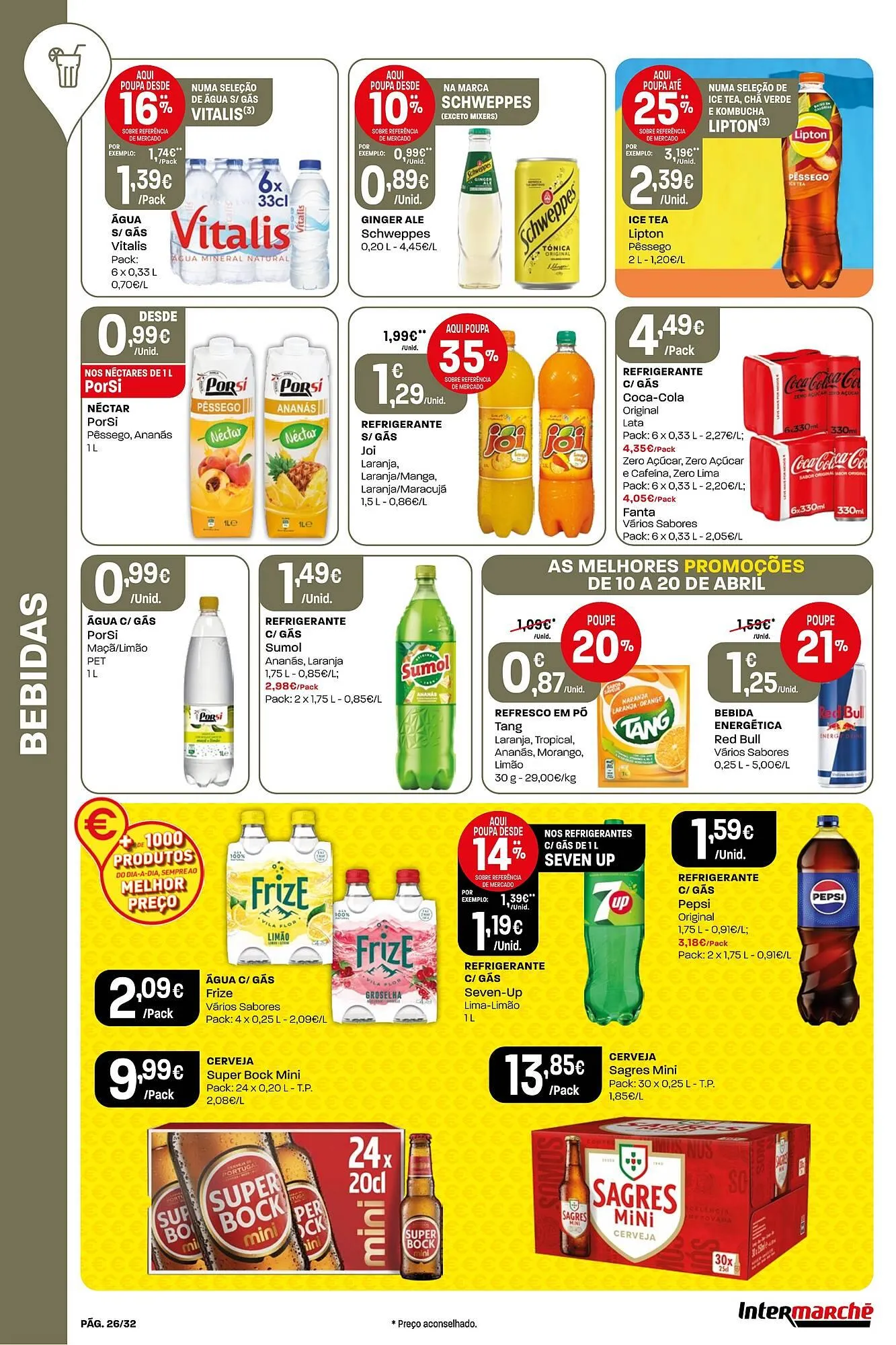Folheto Folheto Intermarché de 10 de abril até 20 de abril 2025 - Pagina 26