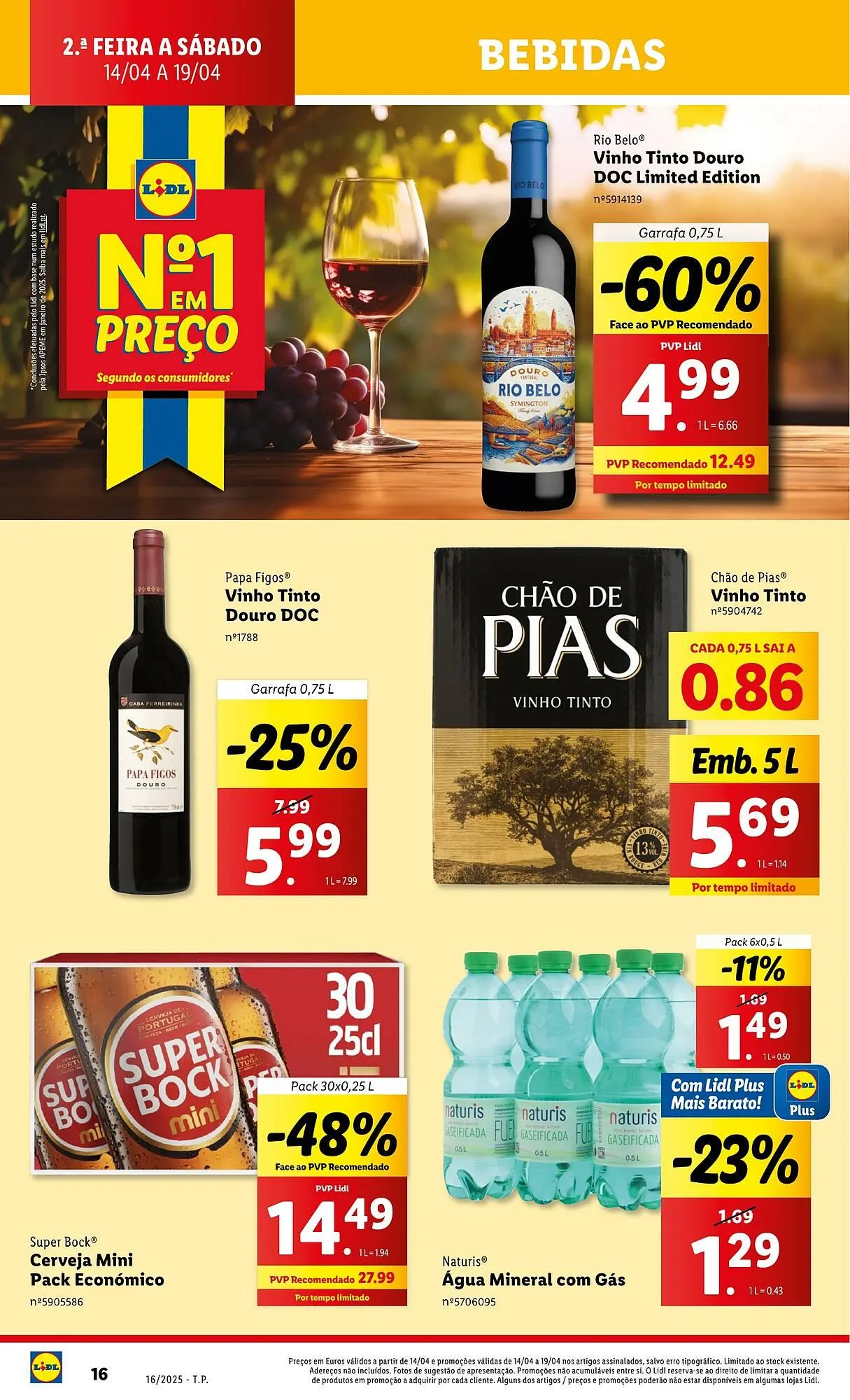 Folheto Folheto Lidl de 14 de abril até 19 de abril 2025 - Pagina 16