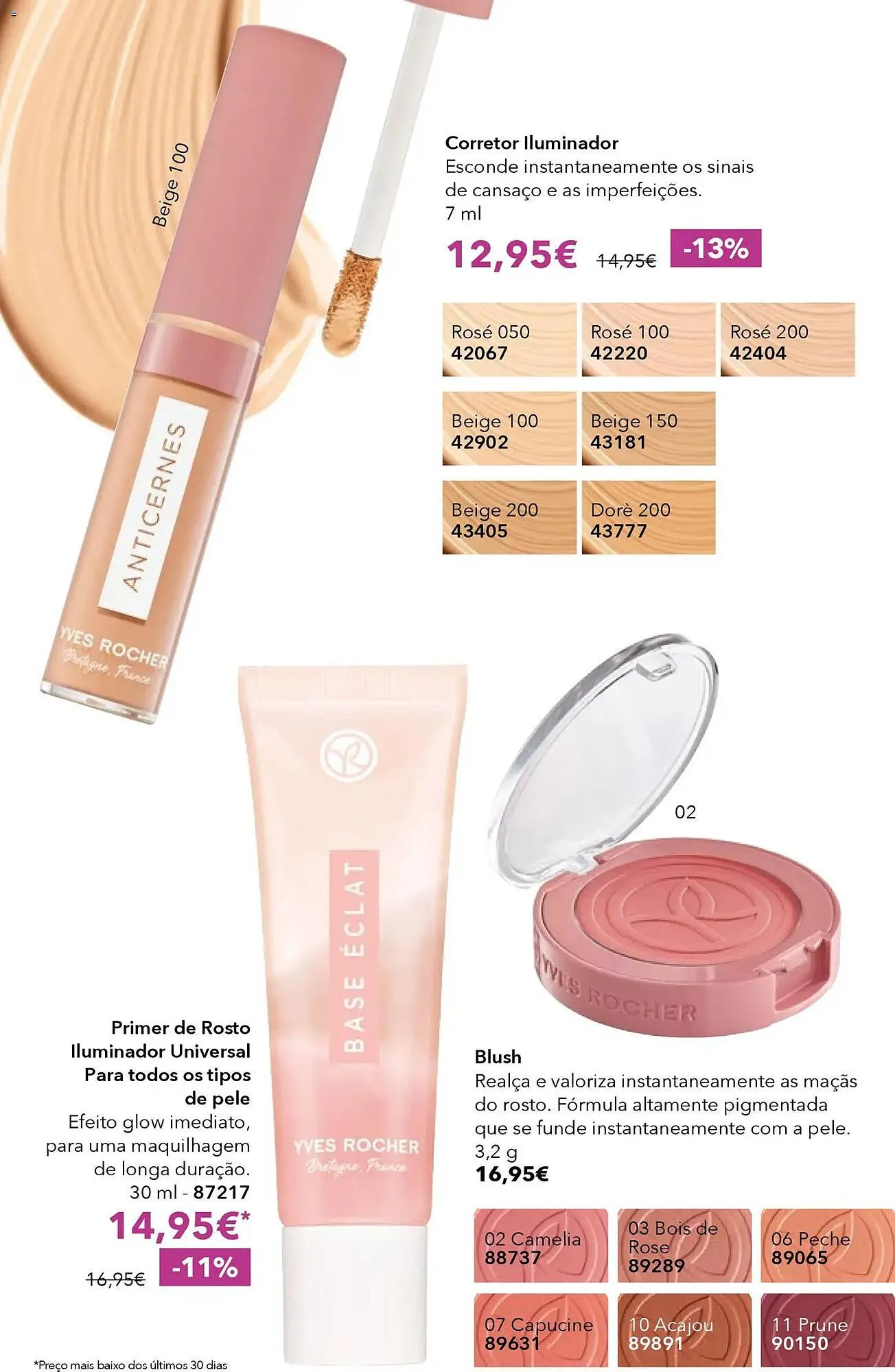 Folheto Catálogo Yves Rocher de 31 de março até 17 de abril 2026 - Pagina 62