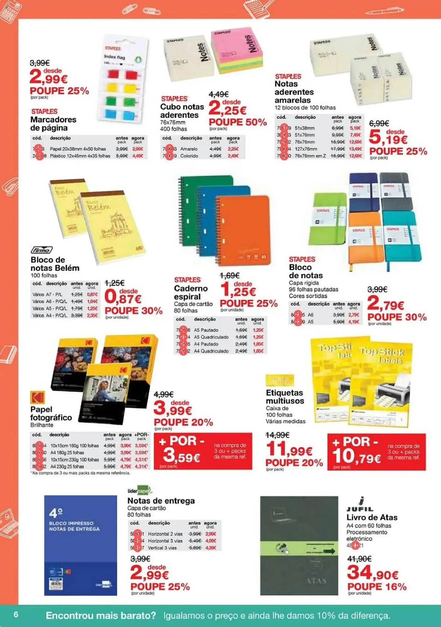 Folheto Folheto Staples de 5 de janeiro até 16 de fevereiro 2026 - Pagina 6