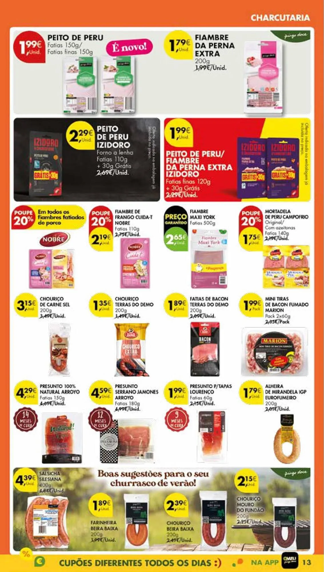Folheto Folheto Pingo Doce de 15 de julho até 21 de julho 2025 - Pagina 13