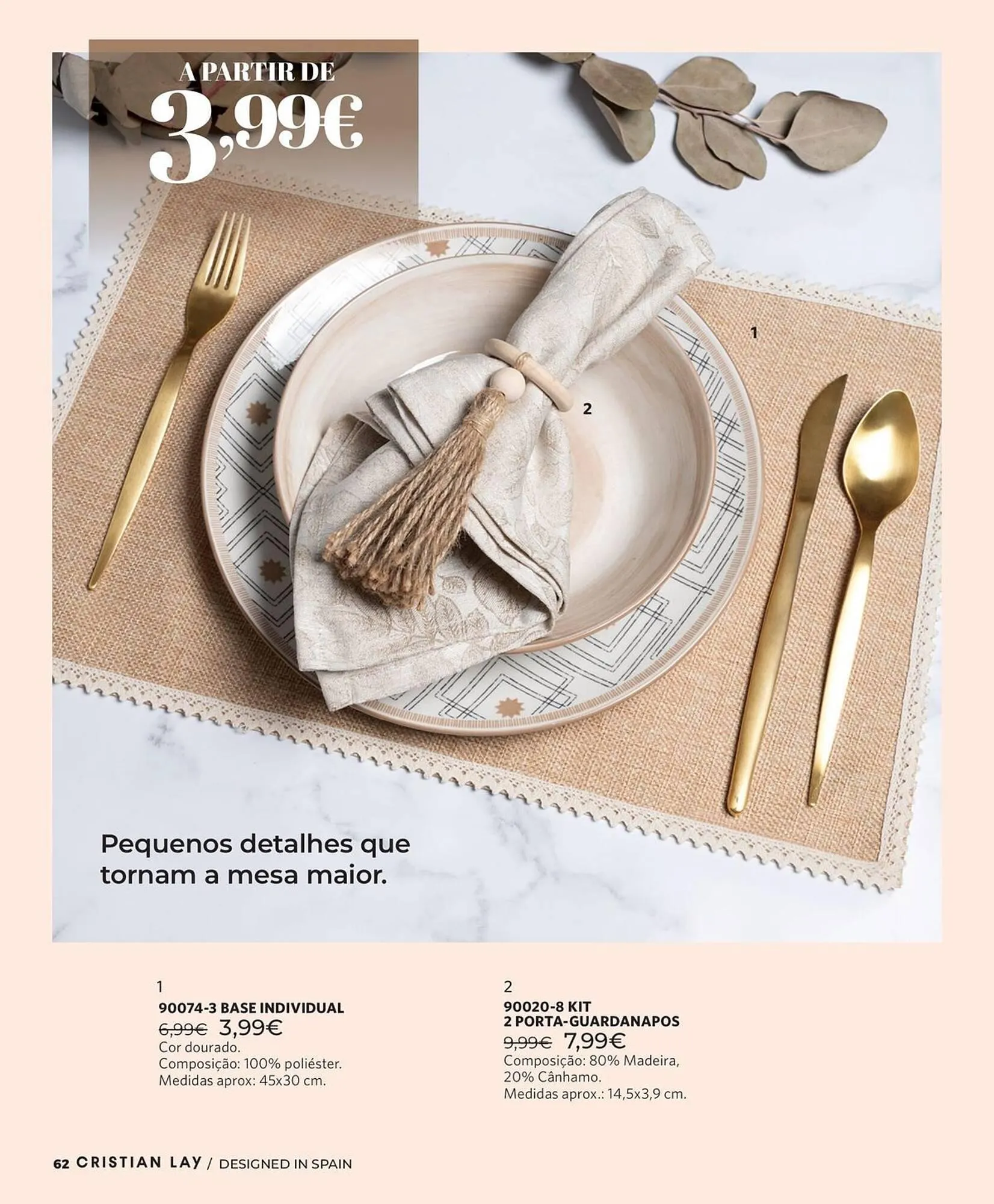 Folheto Catálogo Cristian Lay de 2 de março até 22 de março 2026 - Pagina 62