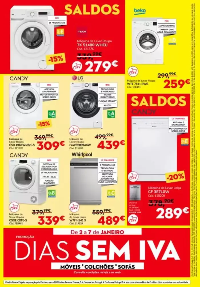 Folheto Até -60% ! de 30 de dezembro até 29 de janeiro 2025 - Pagina 8